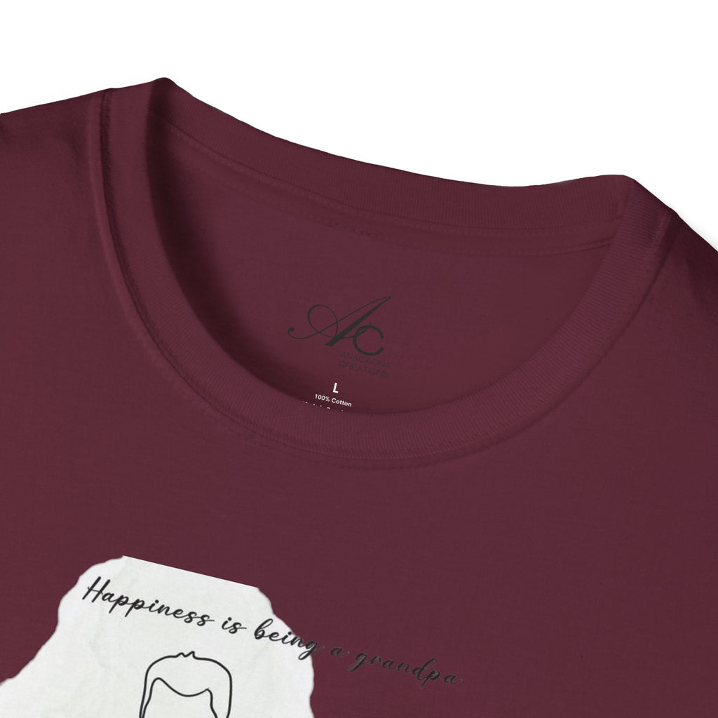 Happiness in Simplicity T-Shirt, Unisex Softstyle Tee, Casual Wear, Gift for Cyclists, Inspirational Quote Shirt, Summer Fashion - Metamorphosis Creations