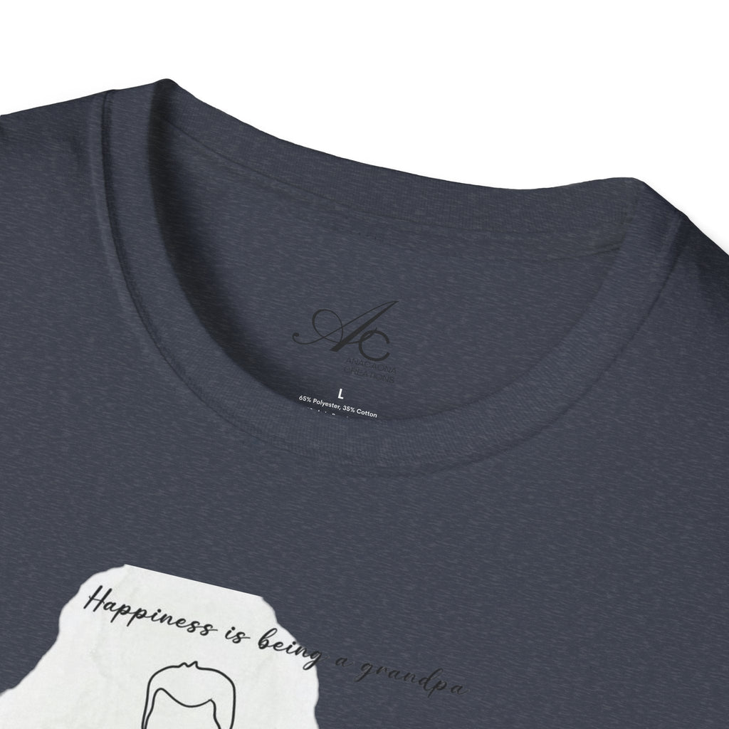 Happiness in Simplicity T-Shirt, Unisex Softstyle Tee, Casual Wear, Gift for Cyclists, Inspirational Quote Shirt, Summer Fashion - Metamorphosis Creations