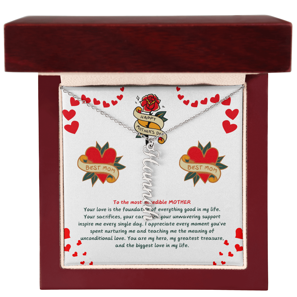 "Happy Mother's Day, Mom. There aren't enough words to express how much you mean to me. - Metamorphosis Creations