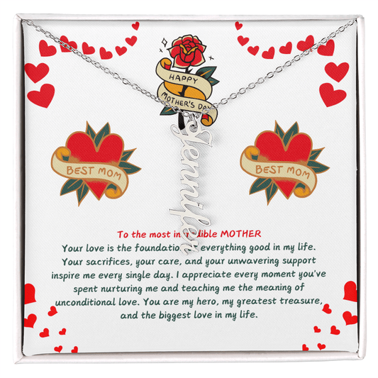 "Happy Mother's Day, Mom. There aren't enough words to express how much you mean to me. - Metamorphosis Creations