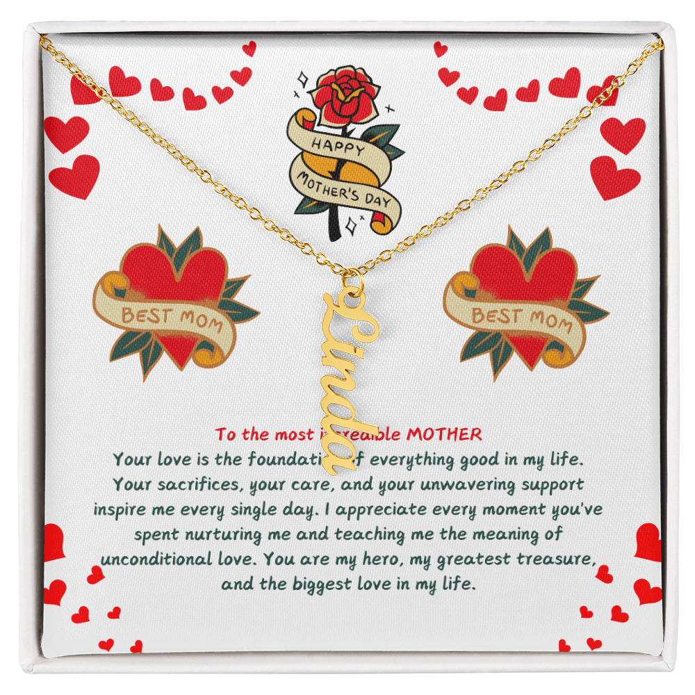 "Happy Mother's Day, Mom. There aren't enough words to express how much you mean to me. - Metamorphosis Creations