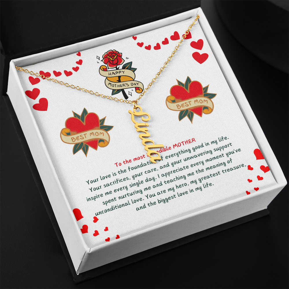 "Happy Mother's Day, Mom. There aren't enough words to express how much you mean to me. - Metamorphosis Creations