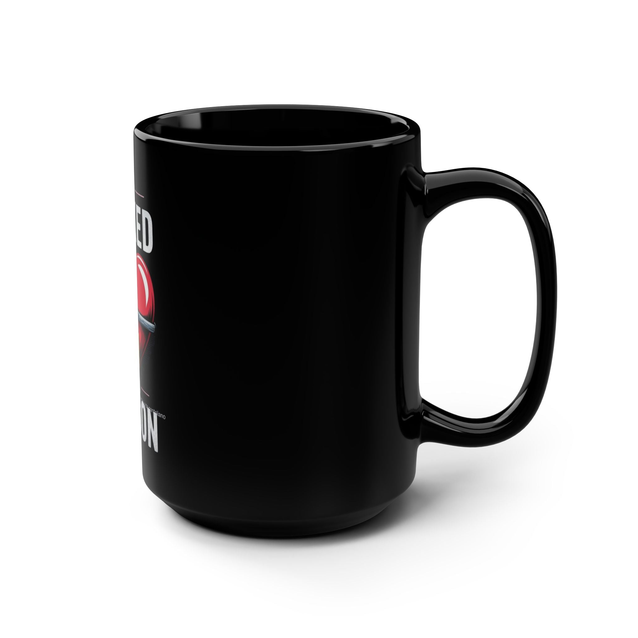 Heart Lock Humor Mug, Start your day with meaning. Funny Coffee Cup, Gift for Couples, Best Friend Present, Unique Home Decor - Metamorphosis Creations