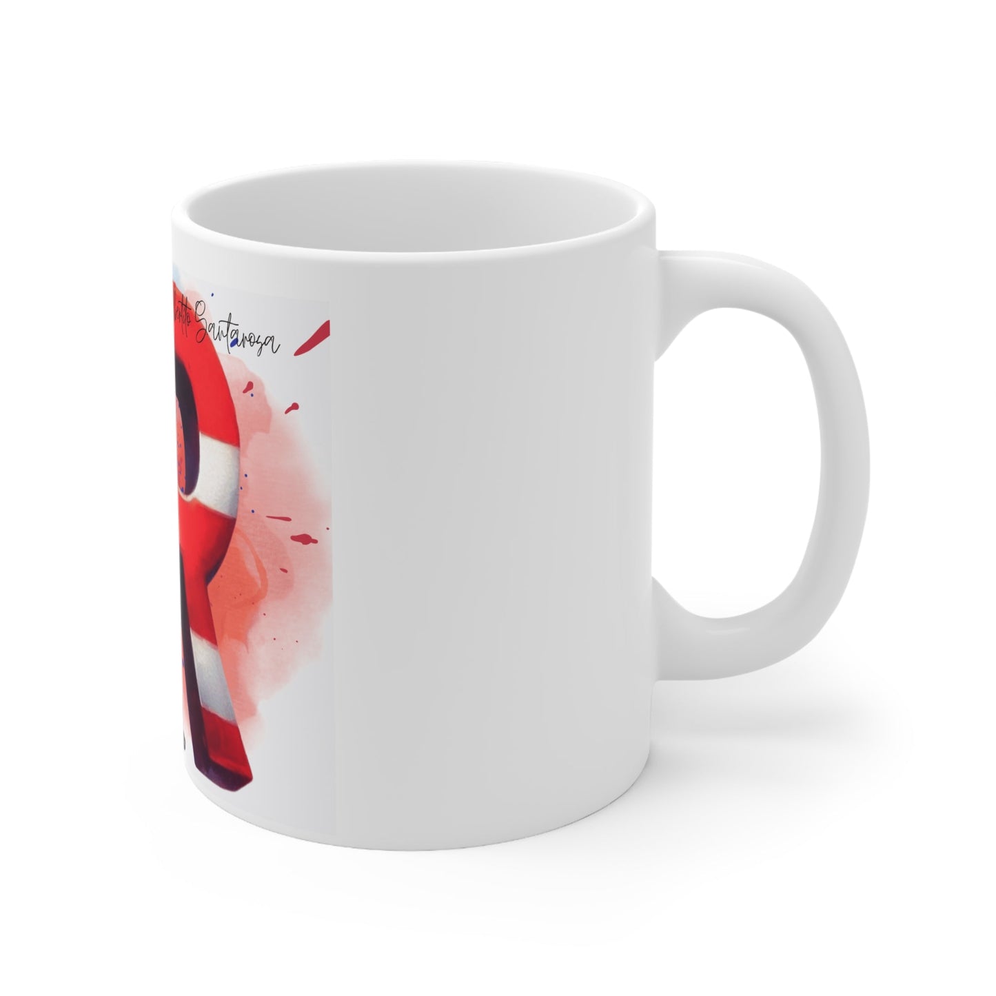 Herencia de Puerto Rican Pride Mug, 11oz Coffee Cup, Cultural Gift, Caricature Design, Unique Kitchenware, Hispanic Heritage - Metamorphosis Creations