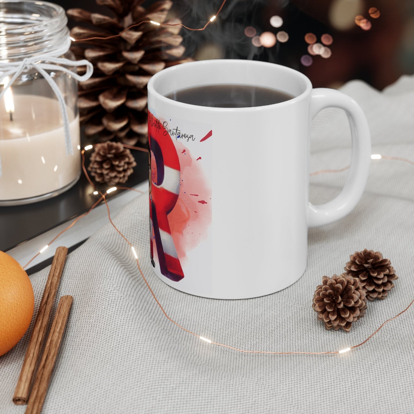 Herencia de Puerto Rican Pride Mug, 11oz Coffee Cup, Cultural Gift, Caricature Design, Unique Kitchenware, Hispanic Heritage - Metamorphosis Creations