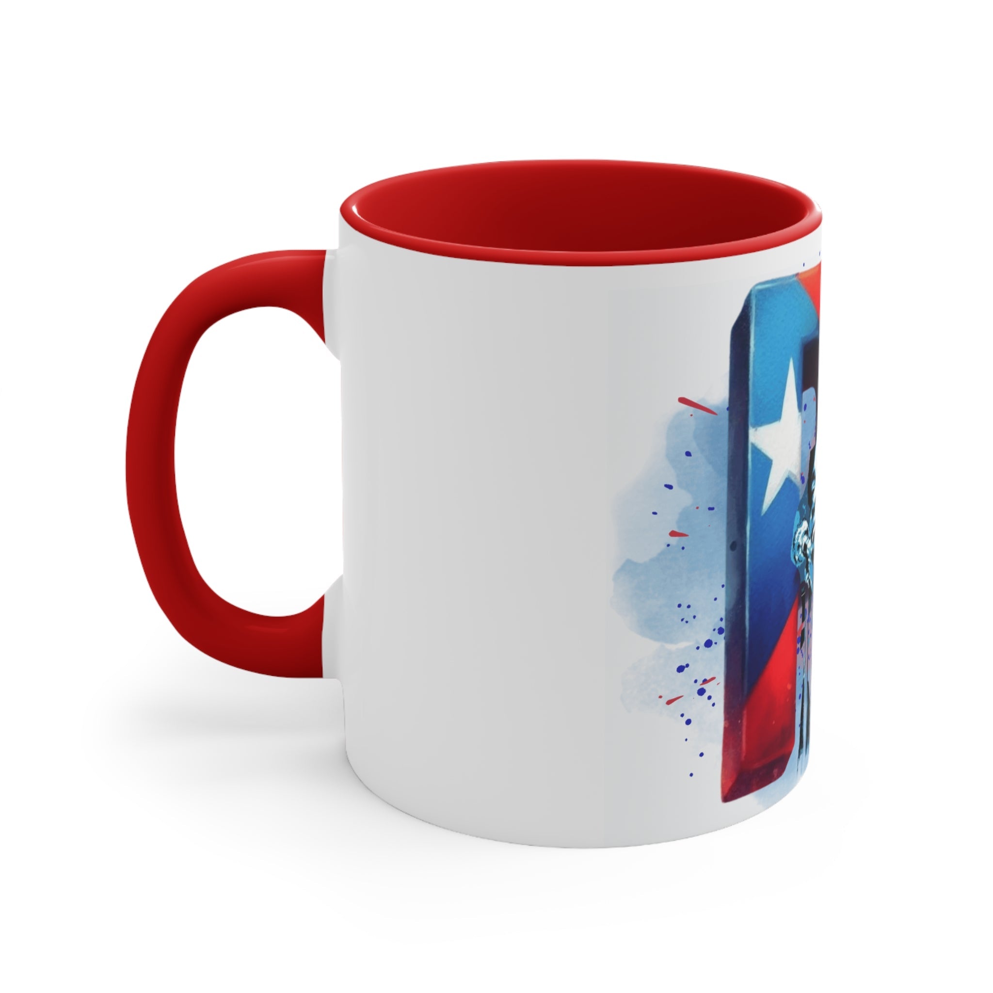 Herencia de Puerto Rico Colorful Accent Mug - Cheo Feliciano Tribute | Coffee Cup, Gift for Music Lovers, Puerto Rican Heritage, Vibrant Decor - Metamorphosis Creations