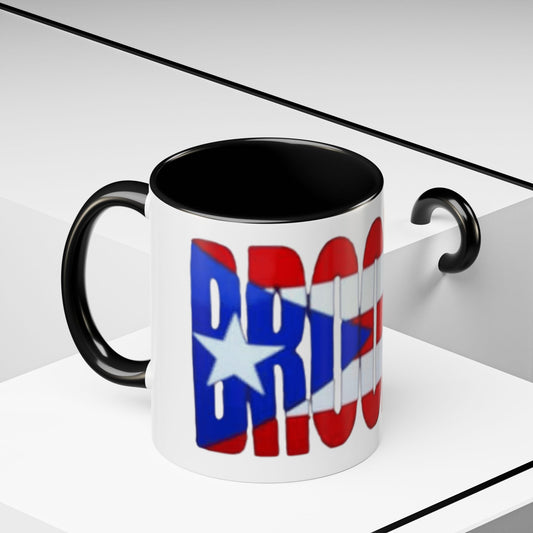 Herencia de Puerto Rico Mug Patriotic Accent Coffee Mug | Unique Gift for Freedom Lovers, 4th of July, Independence Day, Home Decor, Coffee Lover's Cup - Metamorphosis Creations