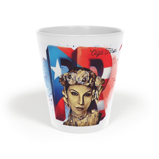 Herencia de Puerto Rico Mug PR Pride Latte Mug - 12oz, Puerto Rican Gift, Latina Artsy Mug, Colorful Coffee Cup, Unique Home Decor - Metamorphosis Creations