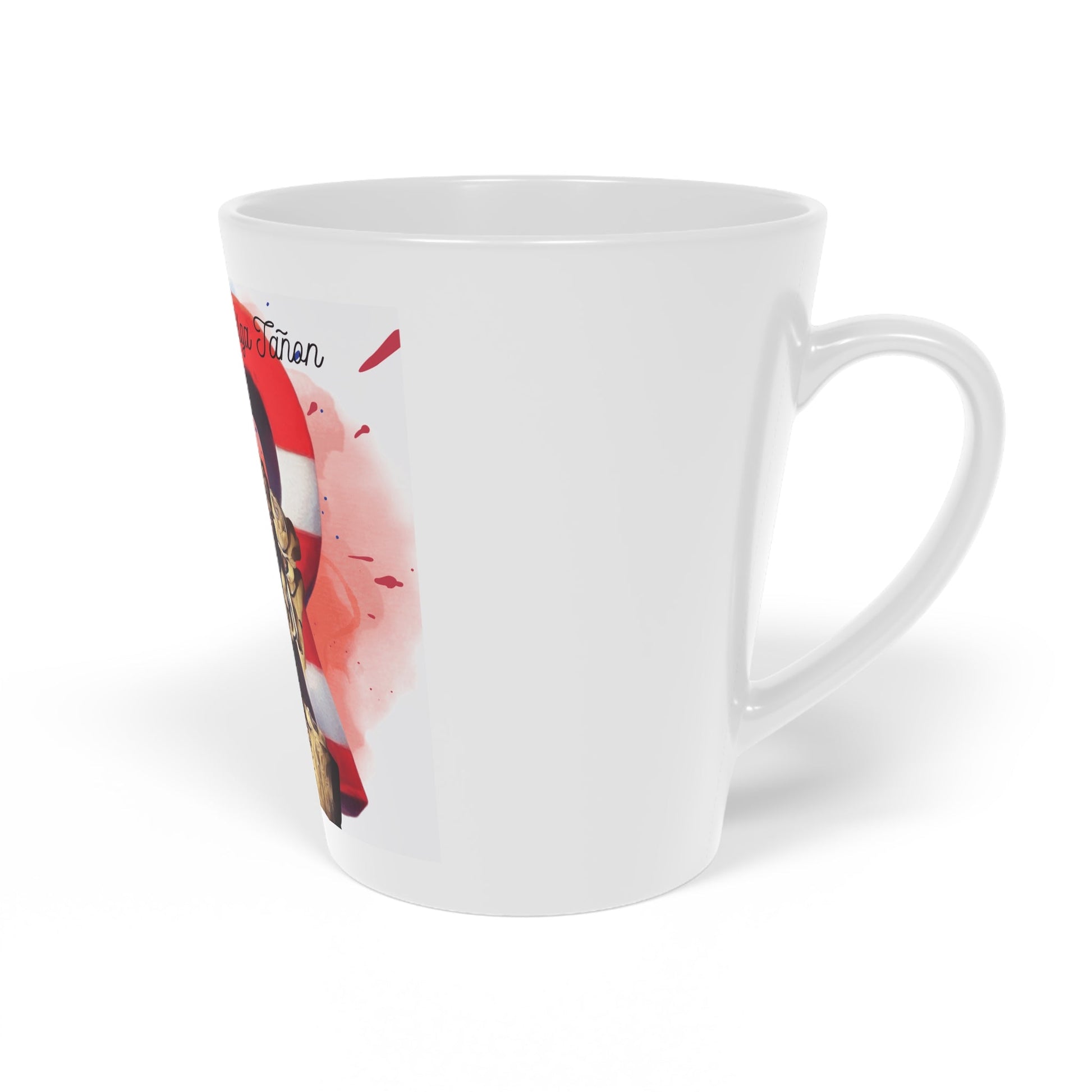 Herencia de Puerto Rico Mug PR Pride Latte Mug - 12oz, Puerto Rican Gift, Latina Artsy Mug, Colorful Coffee Cup, Unique Home Decor - Metamorphosis Creations