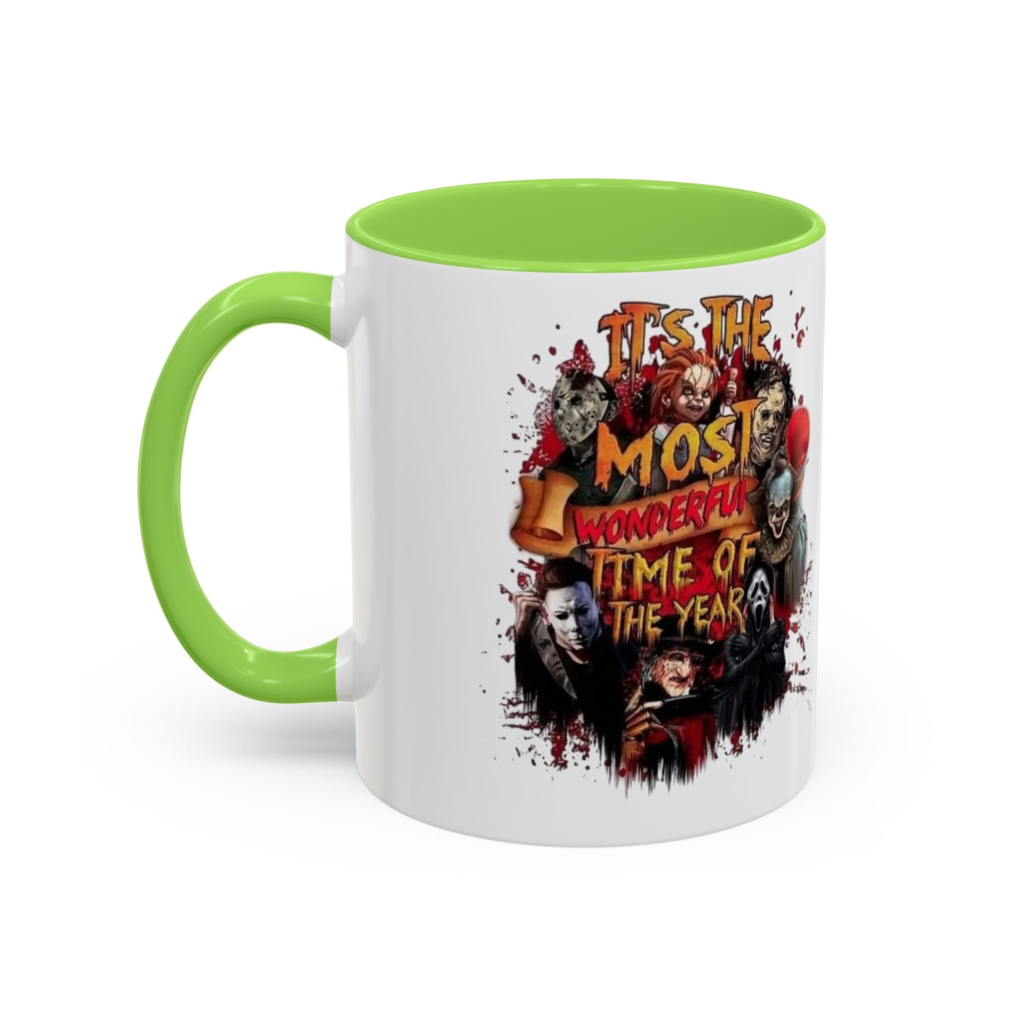 Hocus Pocus & Coffee Focus Colorful Halloween Mug Collection: Perfect for Coffee Lovers, Gift for Horror Fans, Fun Fall Decor, Spooky Vibes, Unique Gift Idea - Metamorphosis Creations