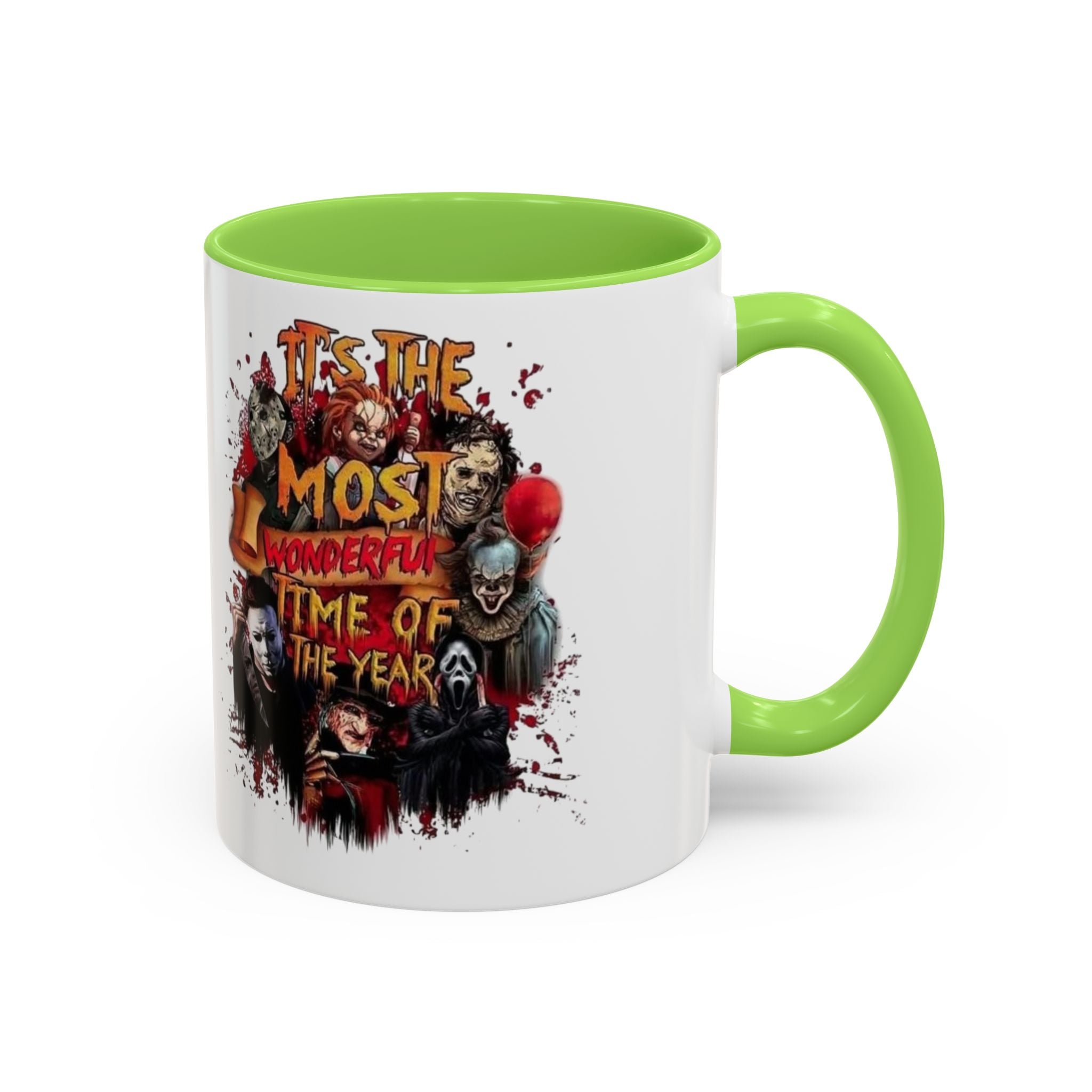 Hocus Pocus & Coffee Focus Colorful Halloween Mug Collection: Perfect for Coffee Lovers, Gift for Horror Fans, Fun Fall Decor, Spooky Vibes, Unique Gift Idea - Metamorphosis Creations