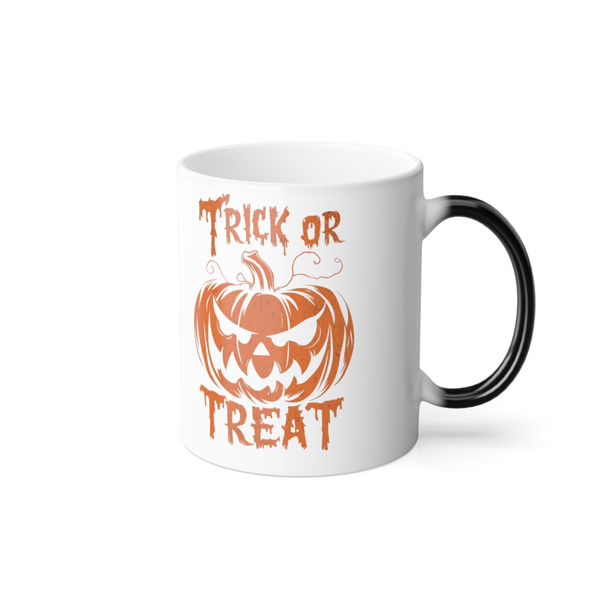 Hocus Pocus & Coffee Focus Mug Halloween Color Morphing Mug - Trick or Treat Design, Spooky Coffee Cup, Unique Gift for Halloween Lovers, Pumpkin Mug, Perfect for [...] - Metamorphosis Creations