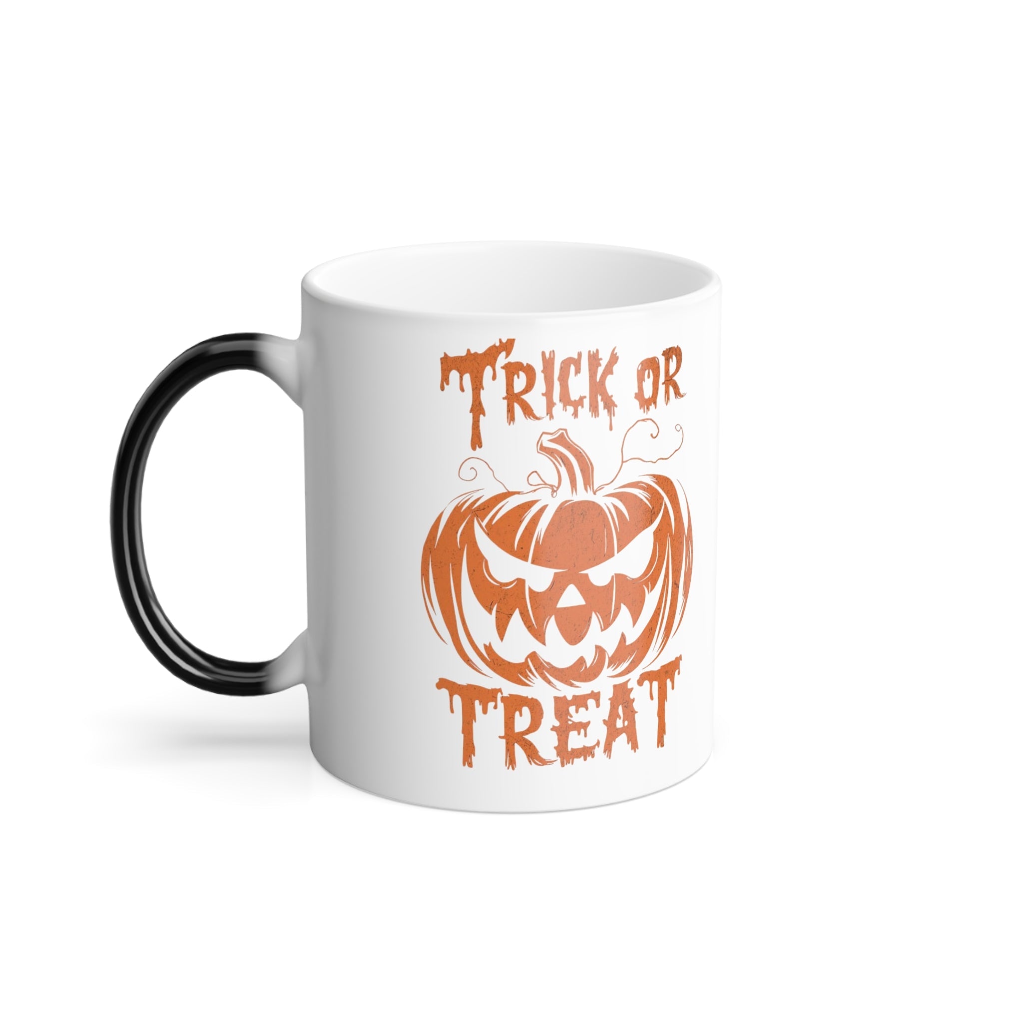 Hocus Pocus & Coffee Focus Mug Halloween Color Morphing Mug - Trick or Treat Design, Spooky Coffee Cup, Unique Gift for Halloween Lovers, Pumpkin Mug, Perfect for [...] - Metamorphosis Creations