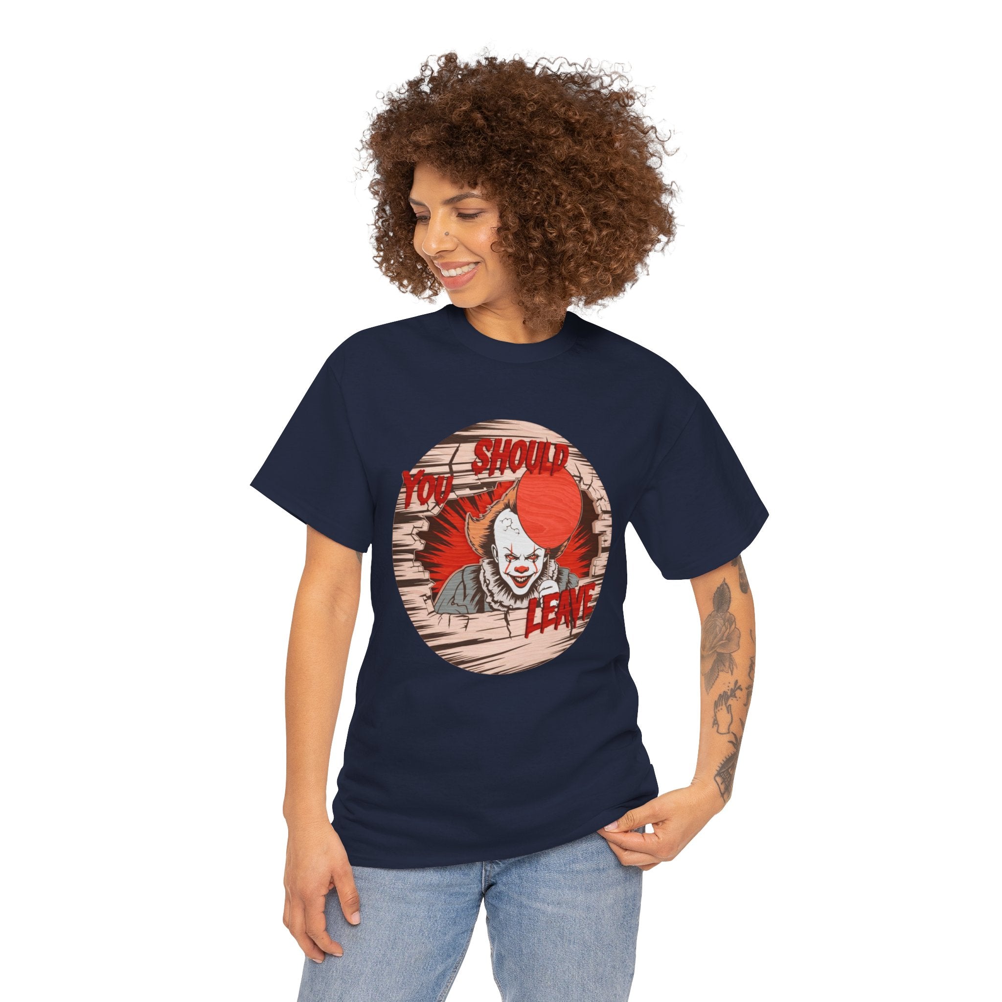 Horror Graphic Tee, Halloween Costume Shirt, Unisex Creepy Cotton Tee, Funny Horror T-Shirt, Retro Scary Outfit - Metamorphosis Creations