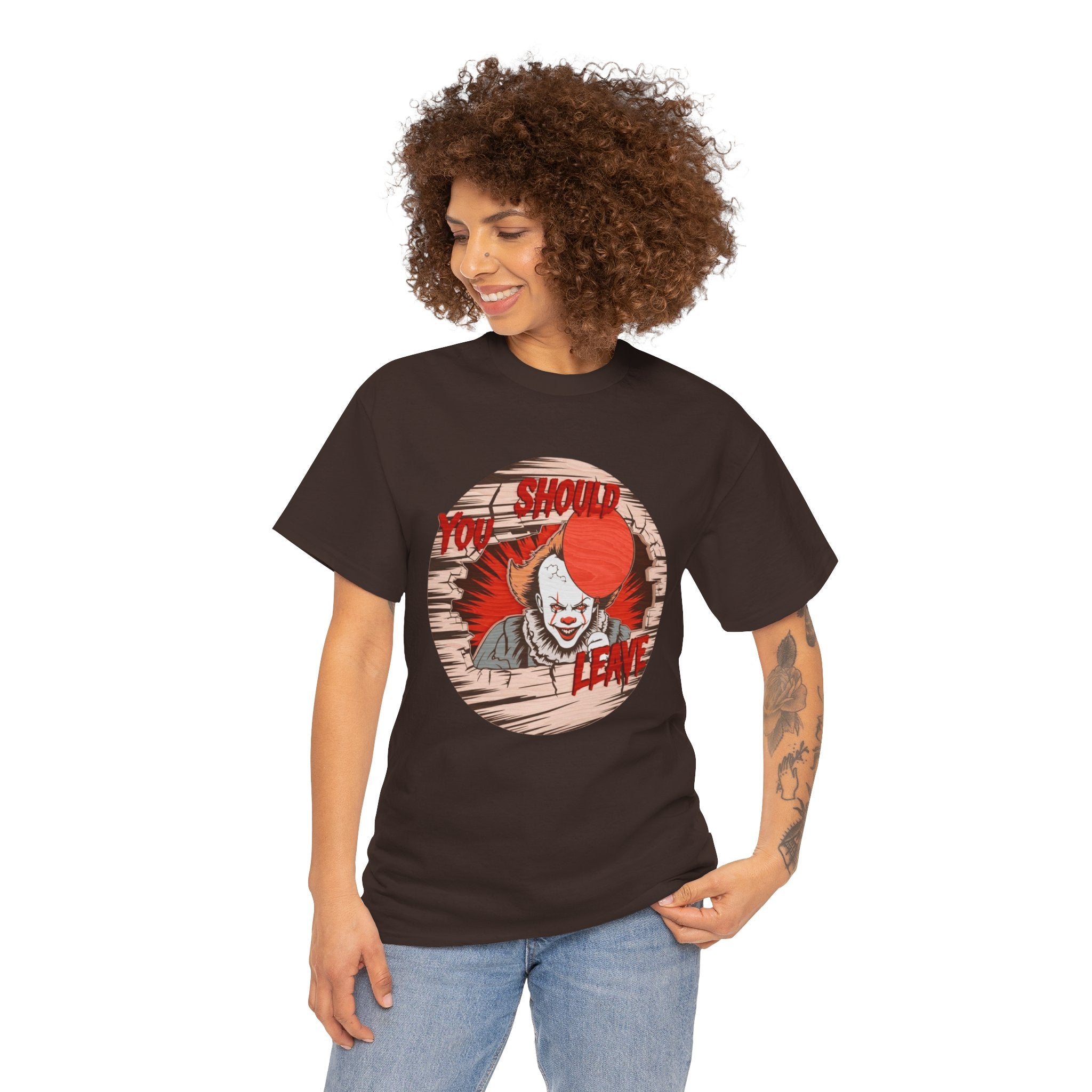 Horror Graphic Tee, Halloween Costume Shirt, Unisex Creepy Cotton Tee, Funny Horror T-Shirt, Retro Scary Outfit - Metamorphosis Creations