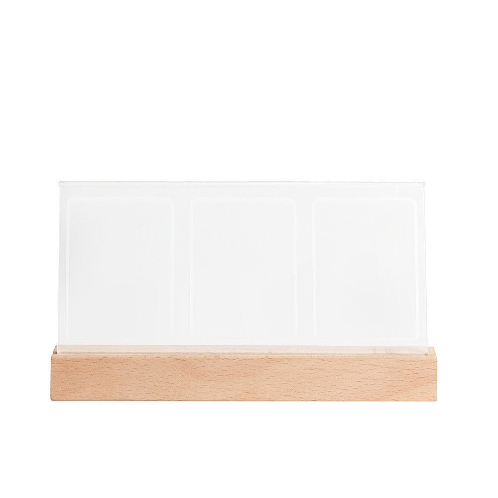 Household Fashion Transparent Luminous Photo Frame - Metamorphosis Creations