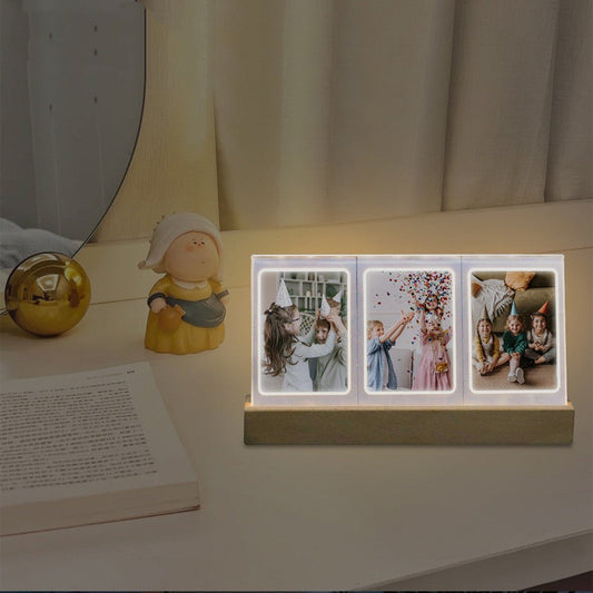 Household Fashion Transparent Luminous Photo Frame - Metamorphosis Creations