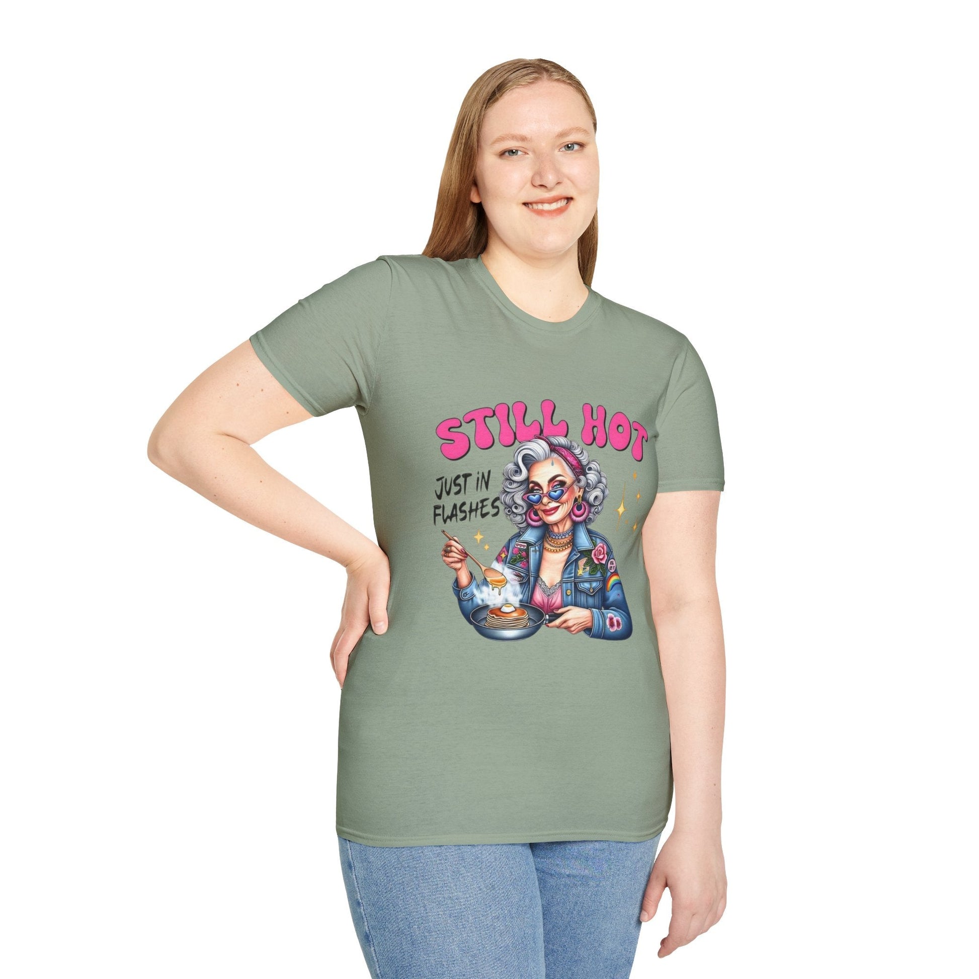 Humorous Retro Cooking T-Shirt, Funny Gift for Chefs and Foodies, Casual Wear, Gift for Grandma, Birthday Gift, Kitchen Humor Tee - Metamorphosis Creations
