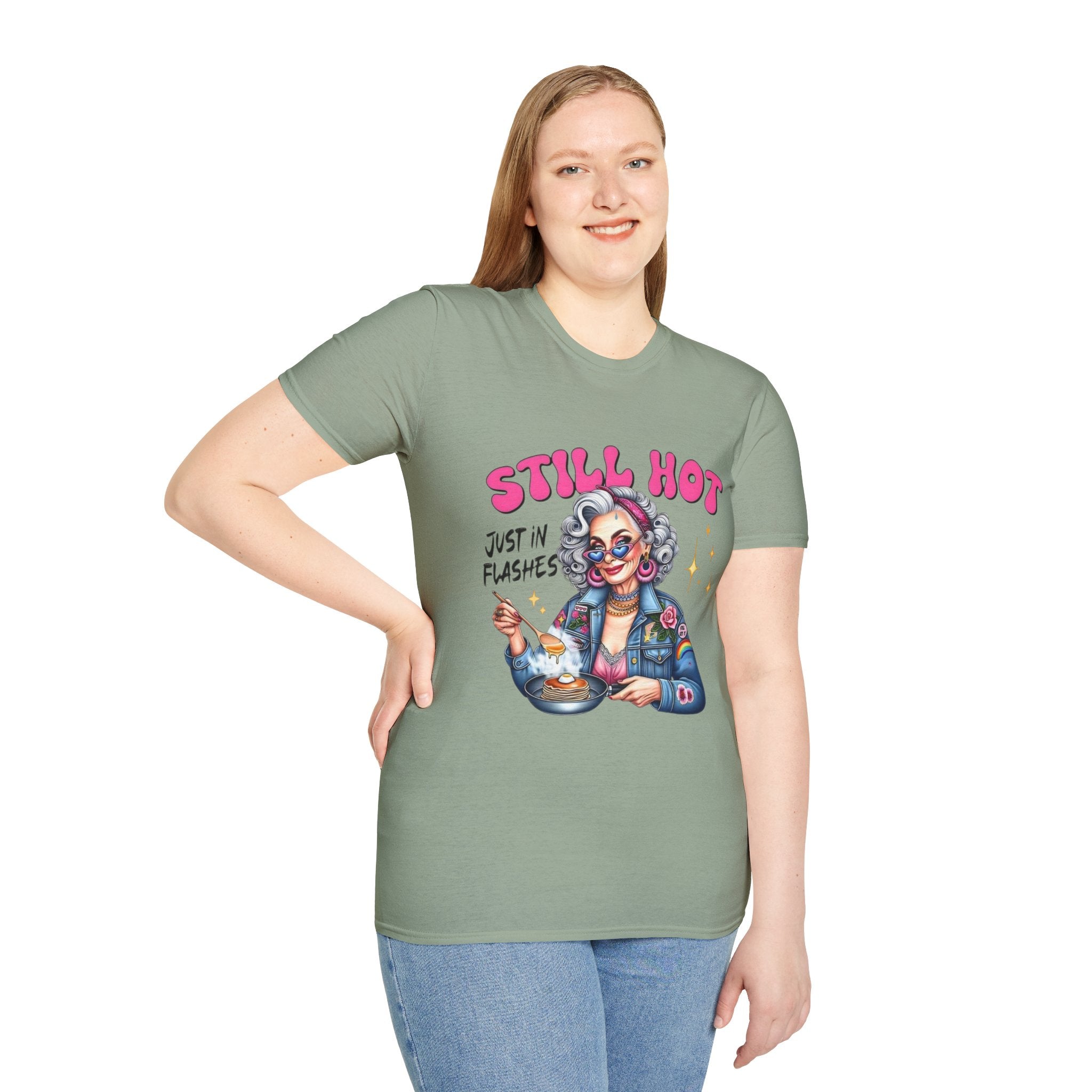 Humorous Retro Cooking T-Shirt, Funny Gift for Chefs and Foodies, Casual Wear, Gift for Grandma, Birthday Gift, Kitchen Humor Tee - Metamorphosis Creations