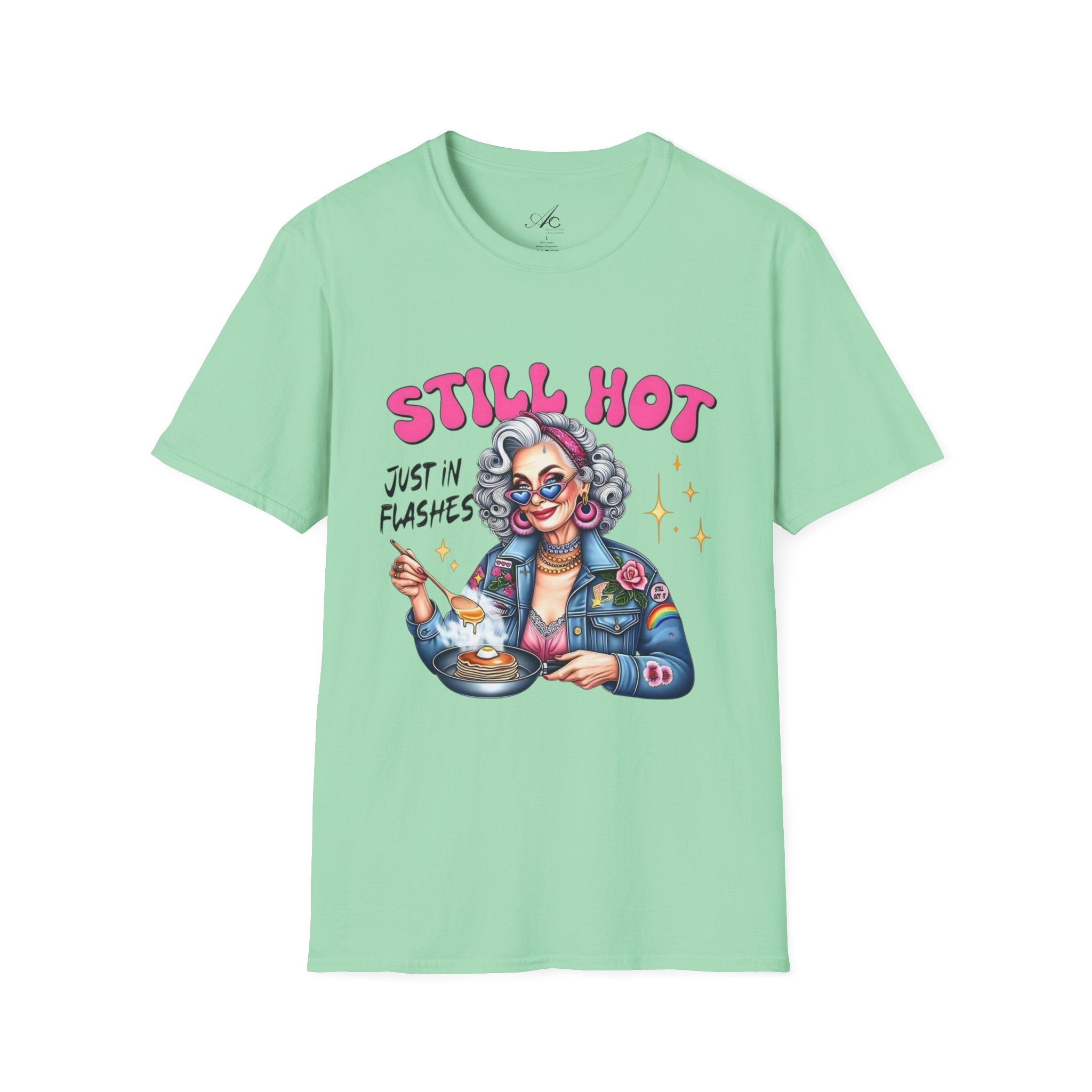 Humorous Retro Cooking T-Shirt, Funny Gift for Chefs and Foodies, Casual Wear, Gift for Grandma, Birthday Gift, Kitchen Humor Tee - Metamorphosis Creations