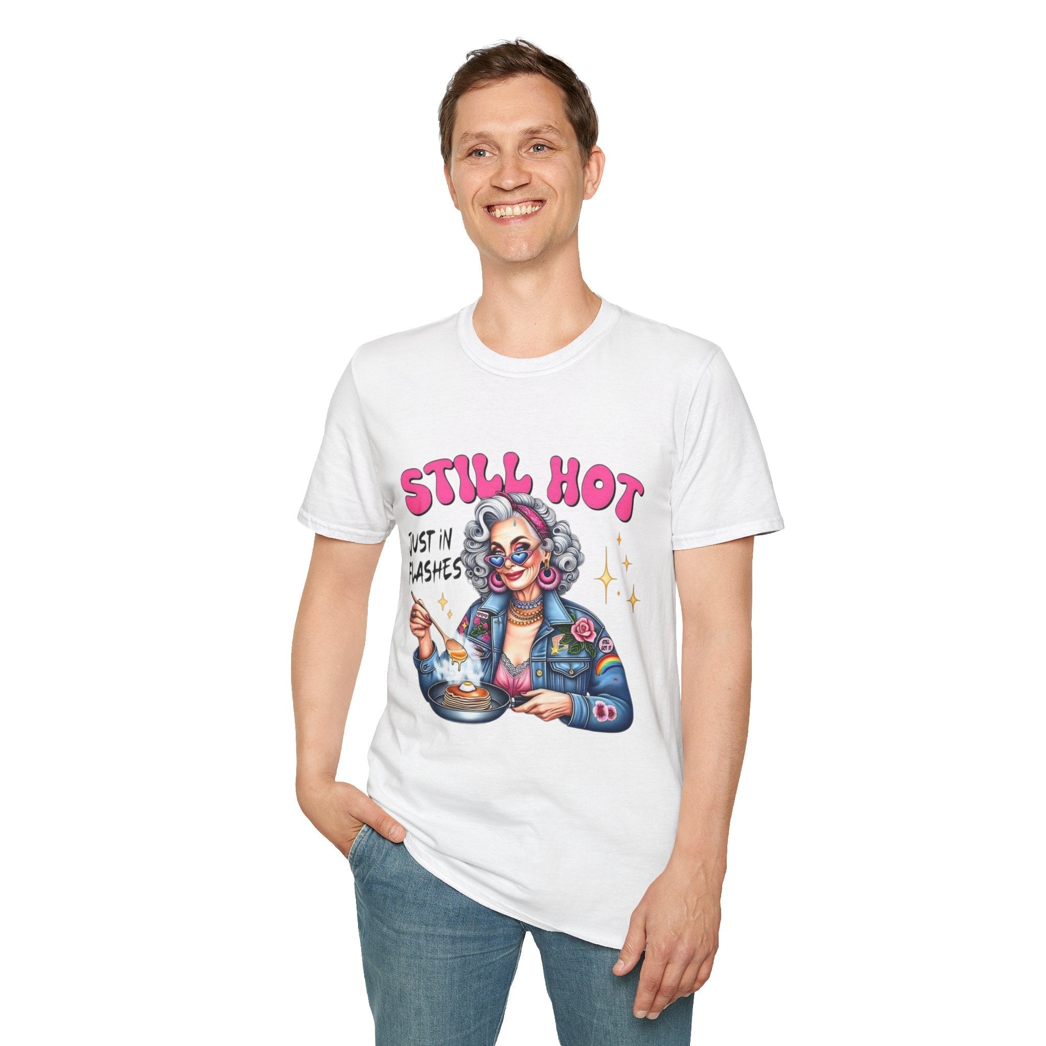 Humorous Retro Cooking T-Shirt, Funny Gift for Chefs and Foodies, Casual Wear, Gift for Grandma, Birthday Gift, Kitchen Humor Tee - Metamorphosis Creations