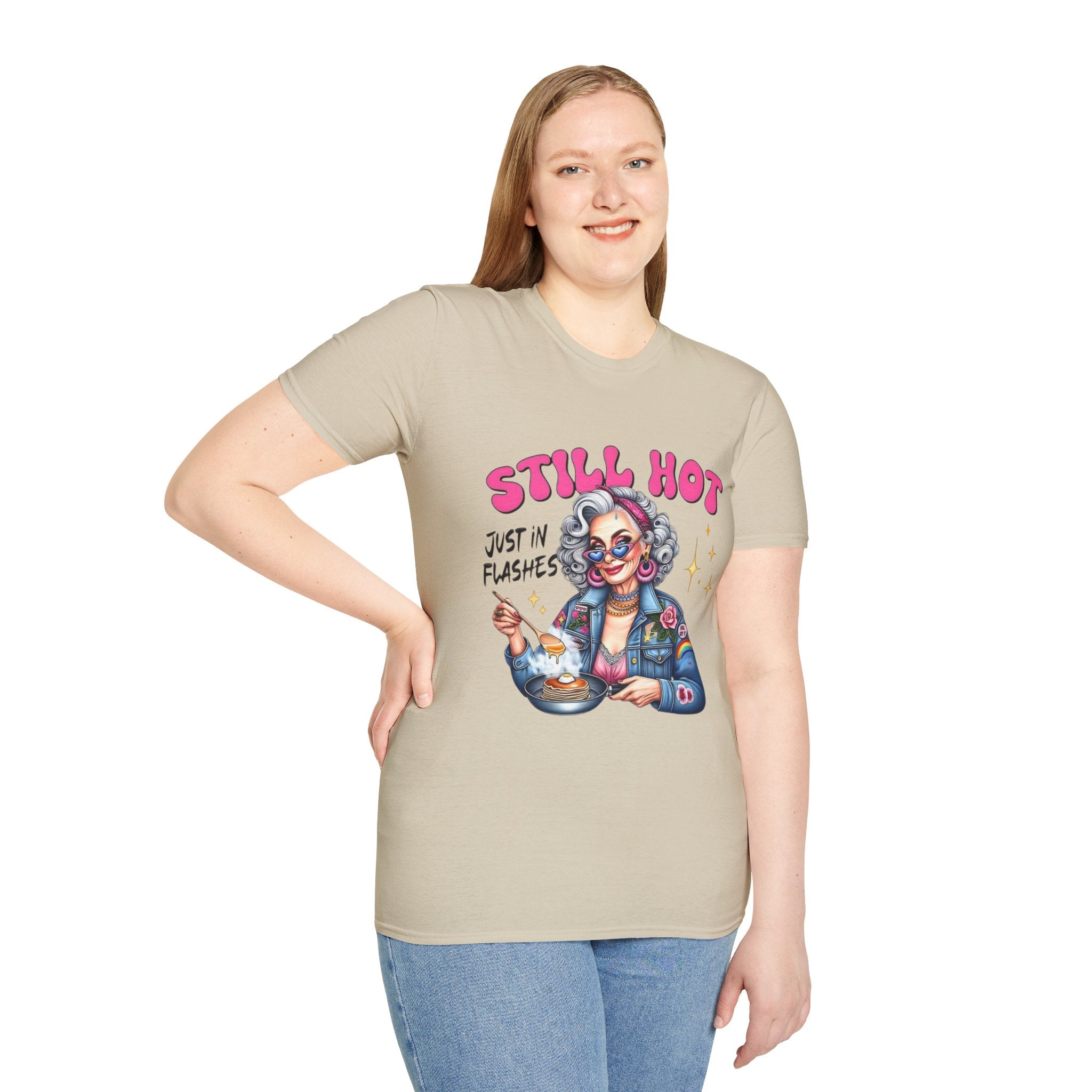 Humorous Retro Cooking T-Shirt, Funny Gift for Chefs and Foodies, Casual Wear, Gift for Grandma, Birthday Gift, Kitchen Humor Tee - Metamorphosis Creations