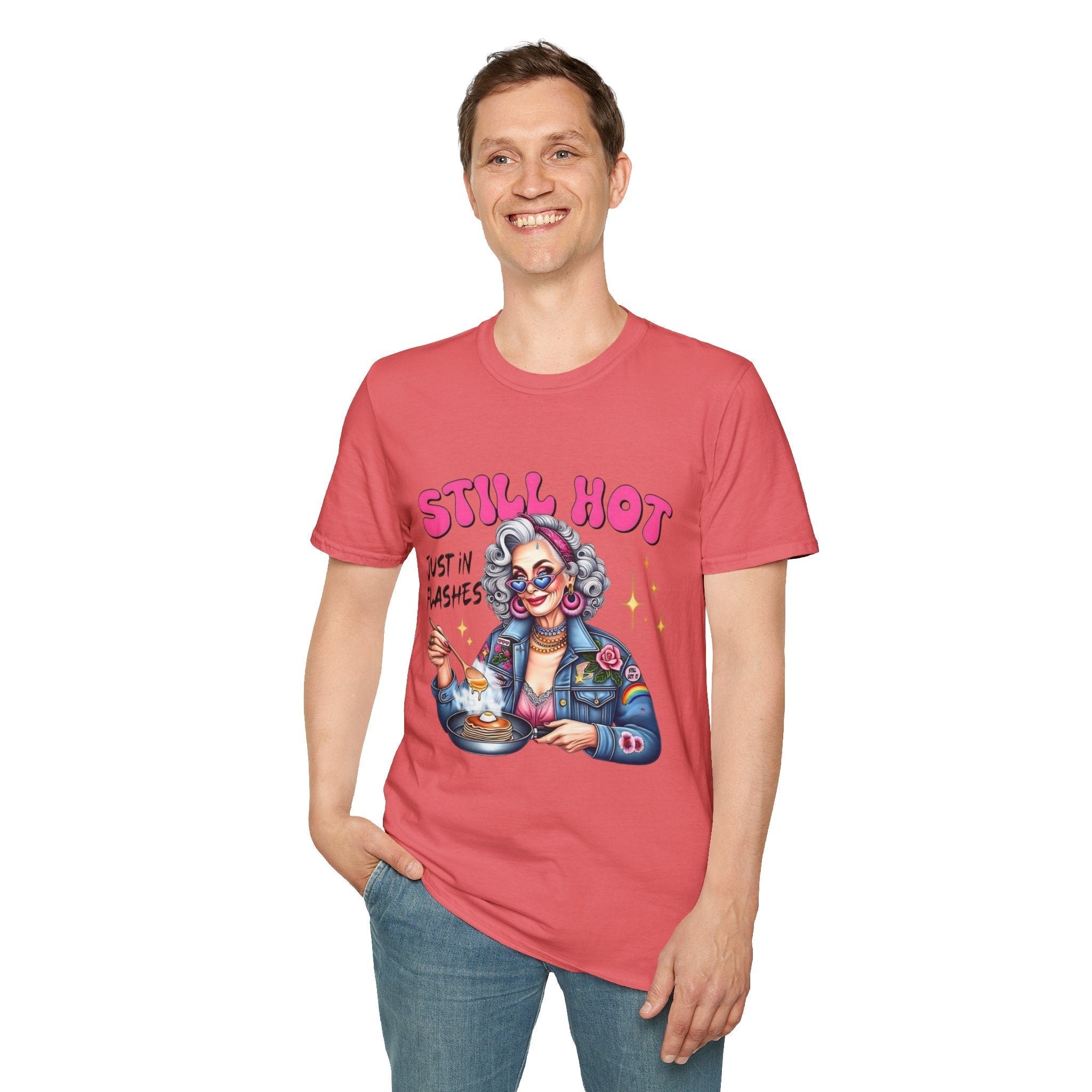 Humorous Retro Cooking T-Shirt, Funny Gift for Chefs and Foodies, Casual Wear, Gift for Grandma, Birthday Gift, Kitchen Humor Tee - Metamorphosis Creations