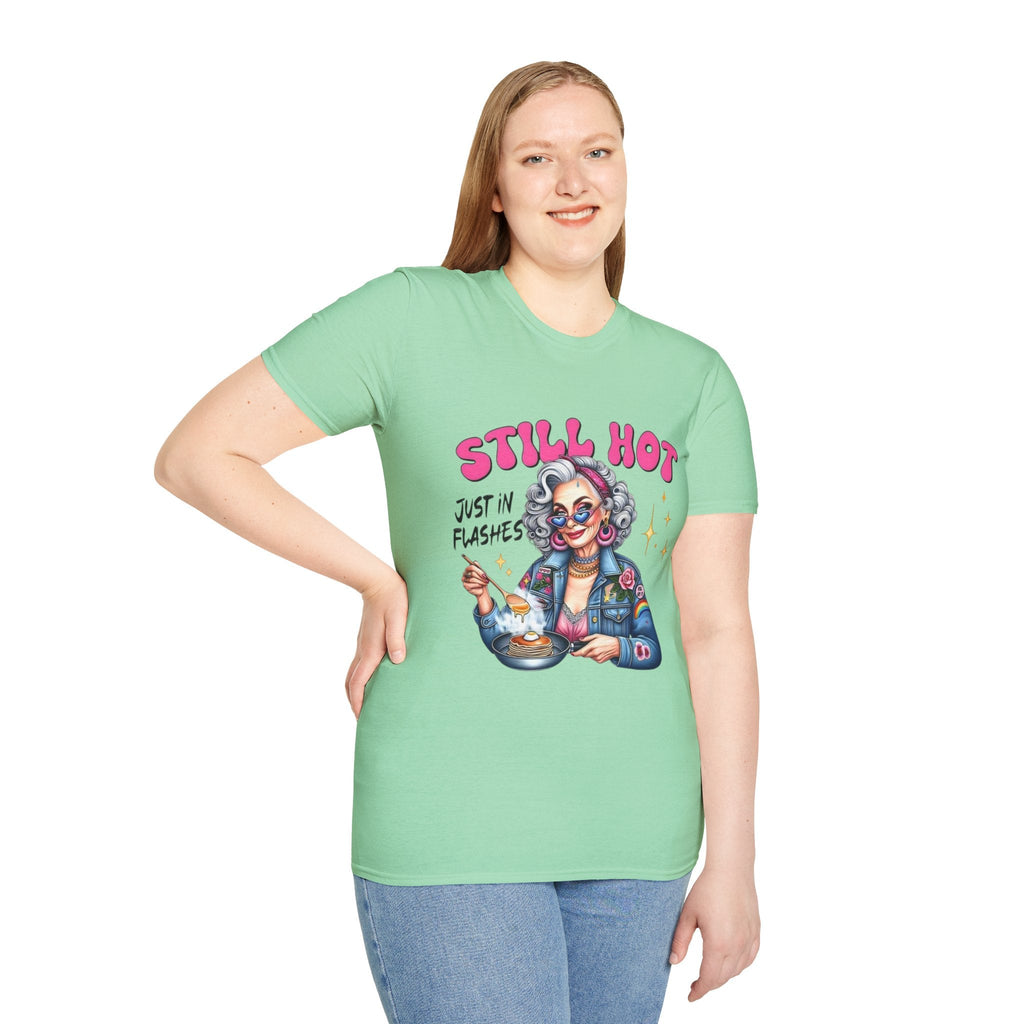 Humorous Retro Cooking T-Shirt, Funny Gift for Chefs and Foodies, Casual Wear, Gift for Grandma, Birthday Gift, Kitchen Humor Tee - Metamorphosis Creations