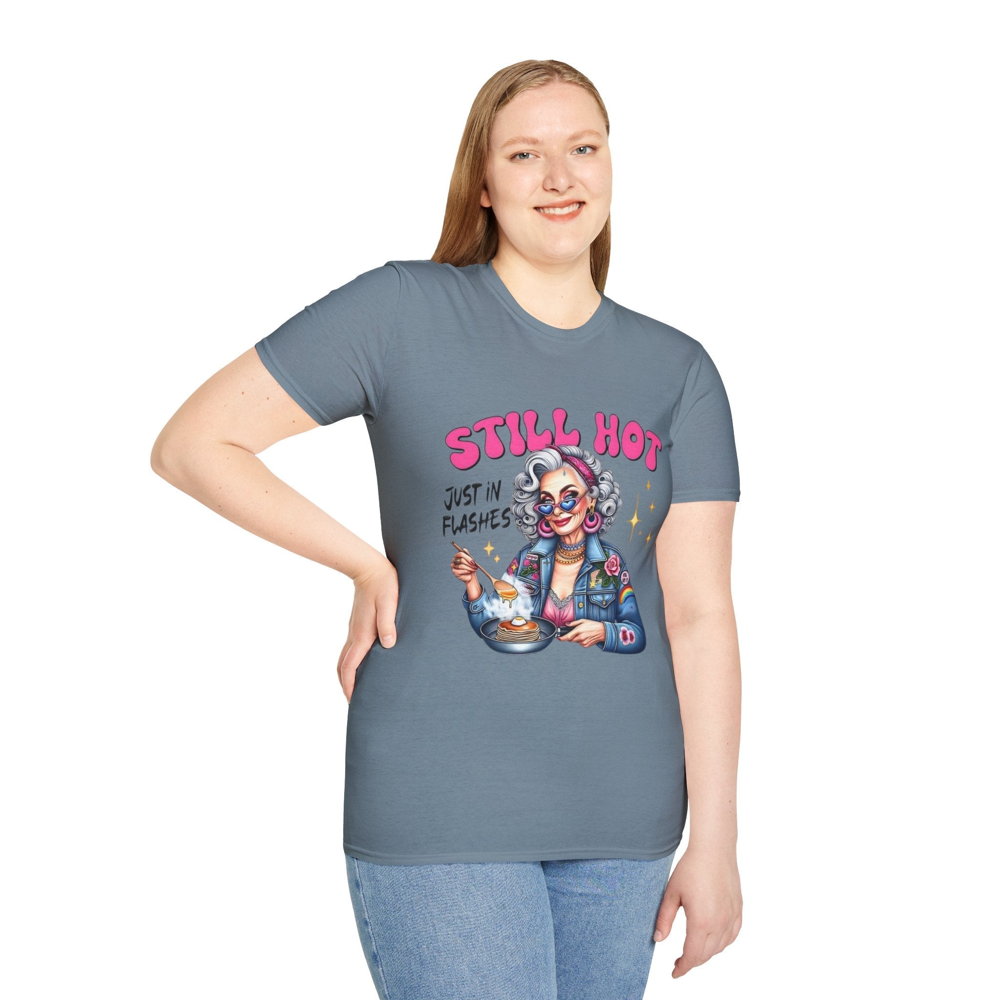 Humorous Retro Cooking T-Shirt, Funny Gift for Chefs and Foodies, Casual Wear, Gift for Grandma, Birthday Gift, Kitchen Humor Tee - Metamorphosis Creations