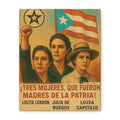 Inspirational Puerto Rican Women Canvas Wall Art, Feminist Gift, Activism Decor, Home Office Wall Art, Puerto Rico Pride - Metamorphosis Creations