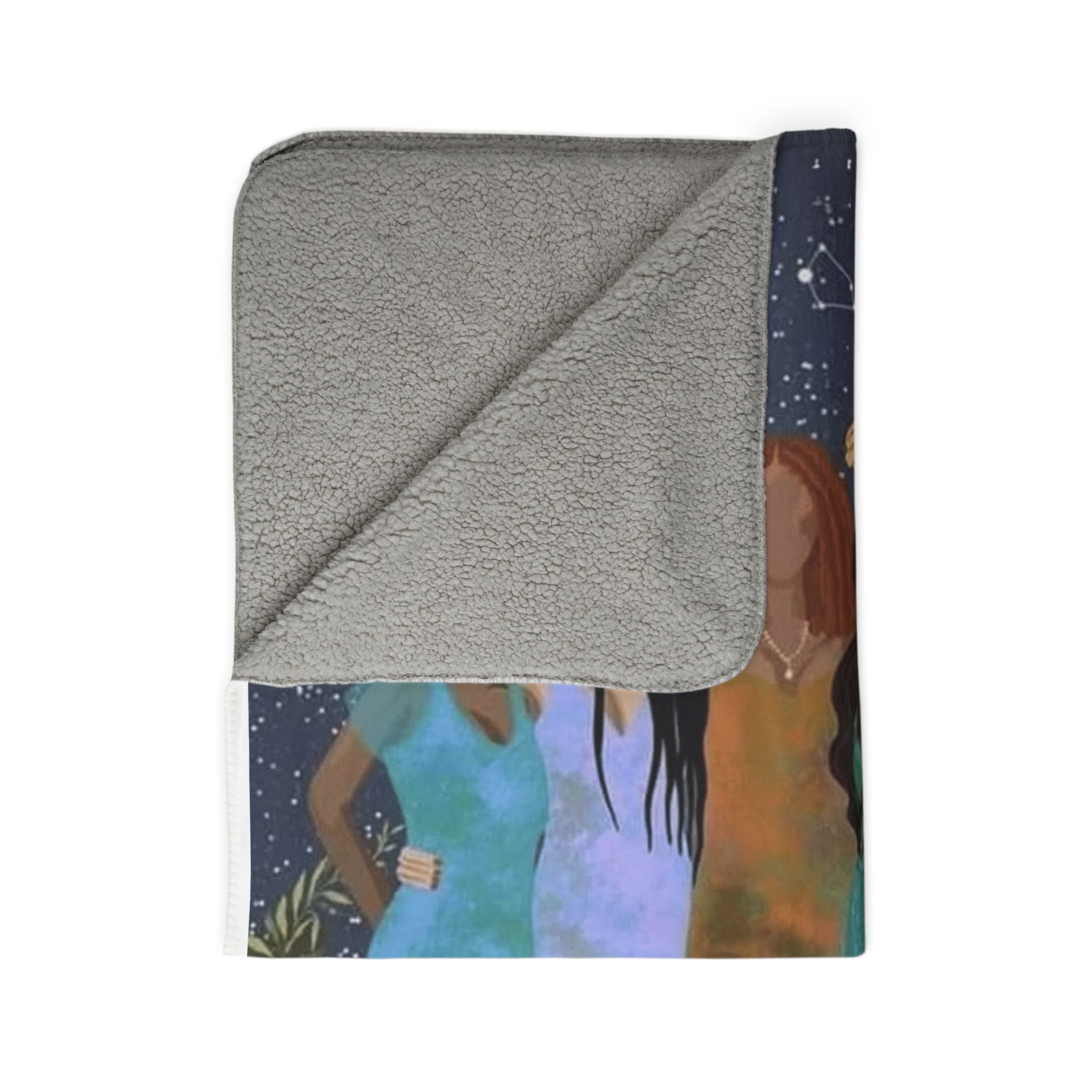 Inspirational Sherpa Fleece Throw Blanket – Cozy Boho Decor, Motivational Quote Gift - Metamorphosis Creations