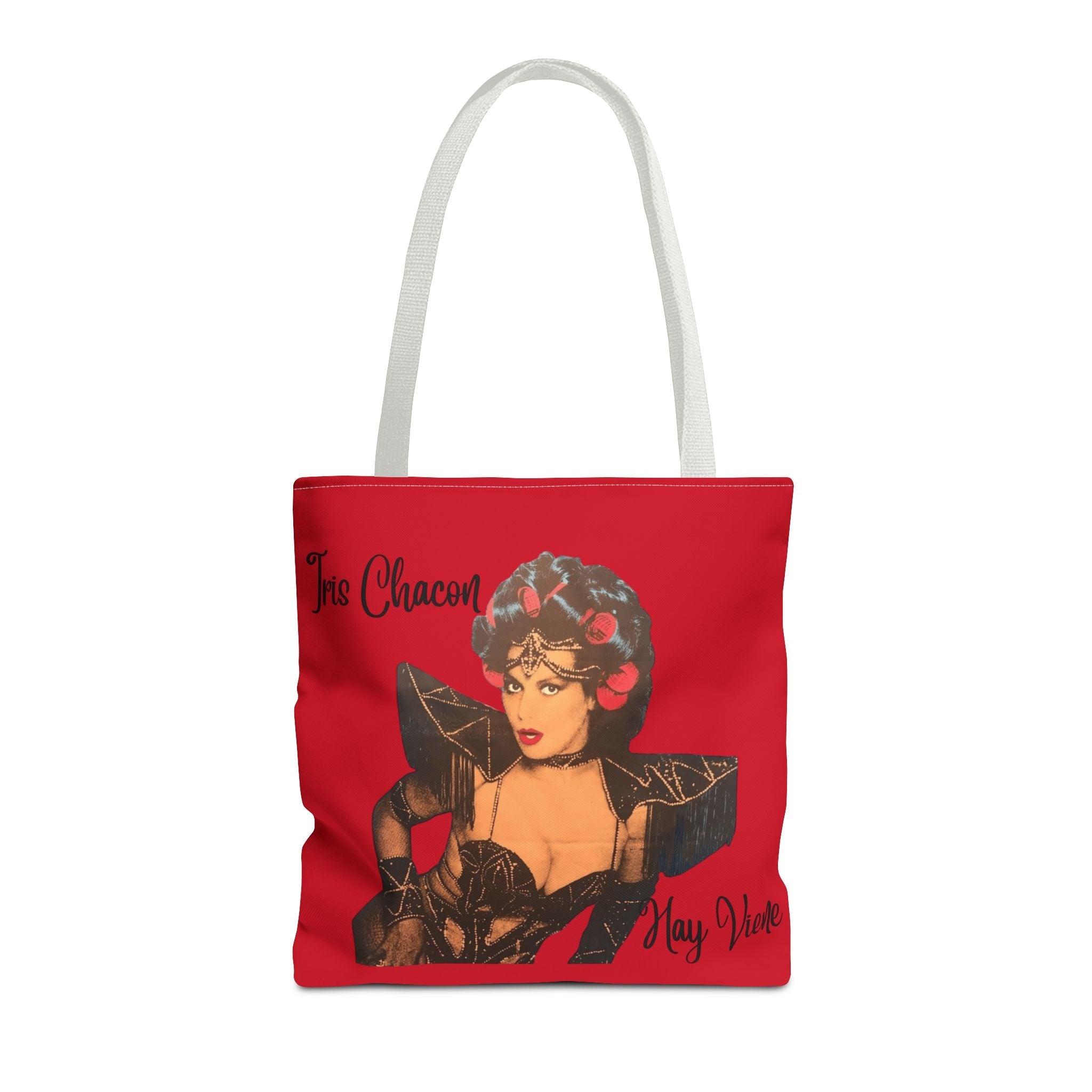 Iris Chacon Boricua Pride Bold Vintage - Inspired Tote Bag, Chic Fashion Accessory, Everyday Use, Gift for Her, Shopping, Travel, Artsy Style - Metamorphosis Creations