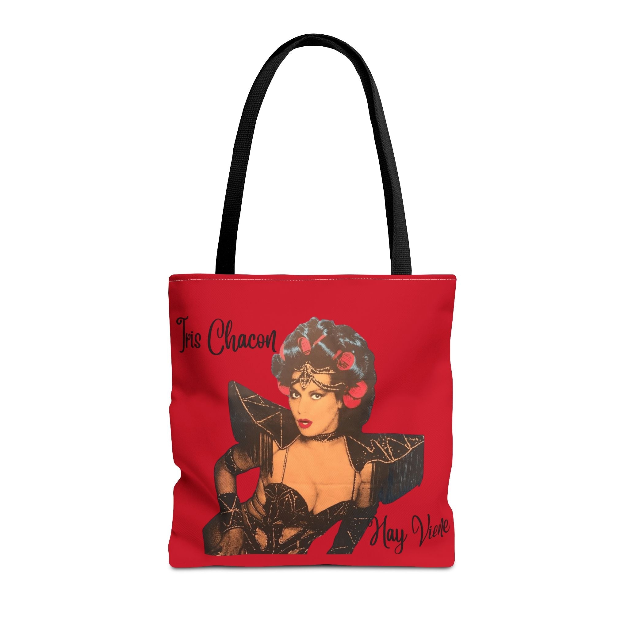 Iris Chacon Boricua Pride Bold Vintage - Inspired Tote Bag, Chic Fashion Accessory, Everyday Use, Gift for Her, Shopping, Travel, Artsy Style - Metamorphosis Creations