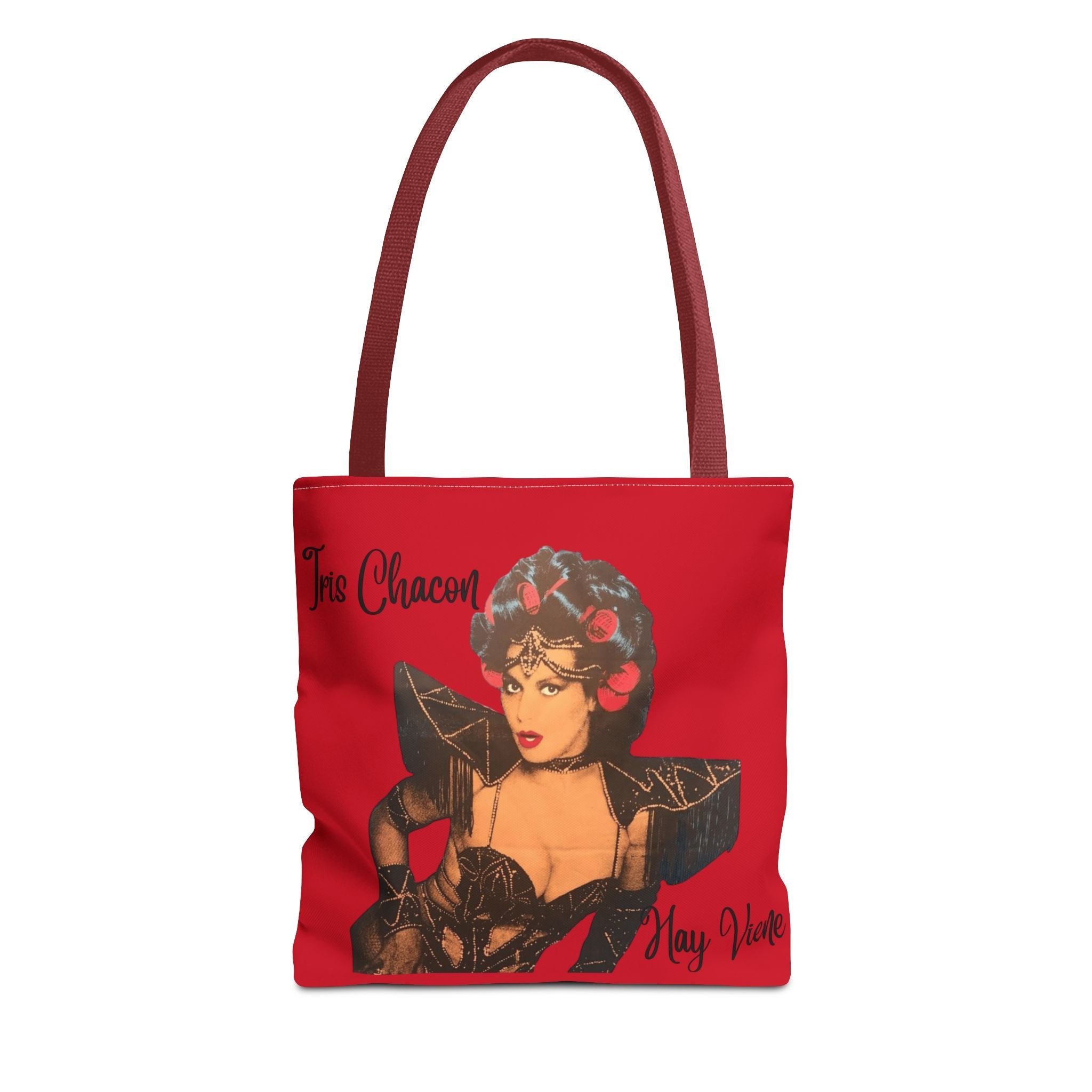 Iris Chacon Boricua Pride Bold Vintage - Inspired Tote Bag, Chic Fashion Accessory, Everyday Use, Gift for Her, Shopping, Travel, Artsy Style - Metamorphosis Creations