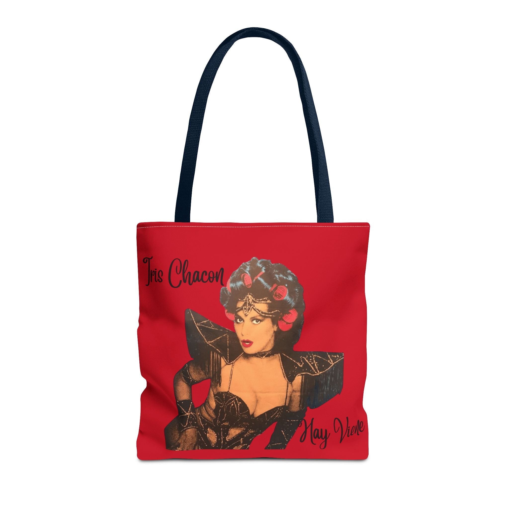 Iris Chacon Boricua Pride Bold Vintage - Inspired Tote Bag, Chic Fashion Accessory, Everyday Use, Gift for Her, Shopping, Travel, Artsy Style - Metamorphosis Creations