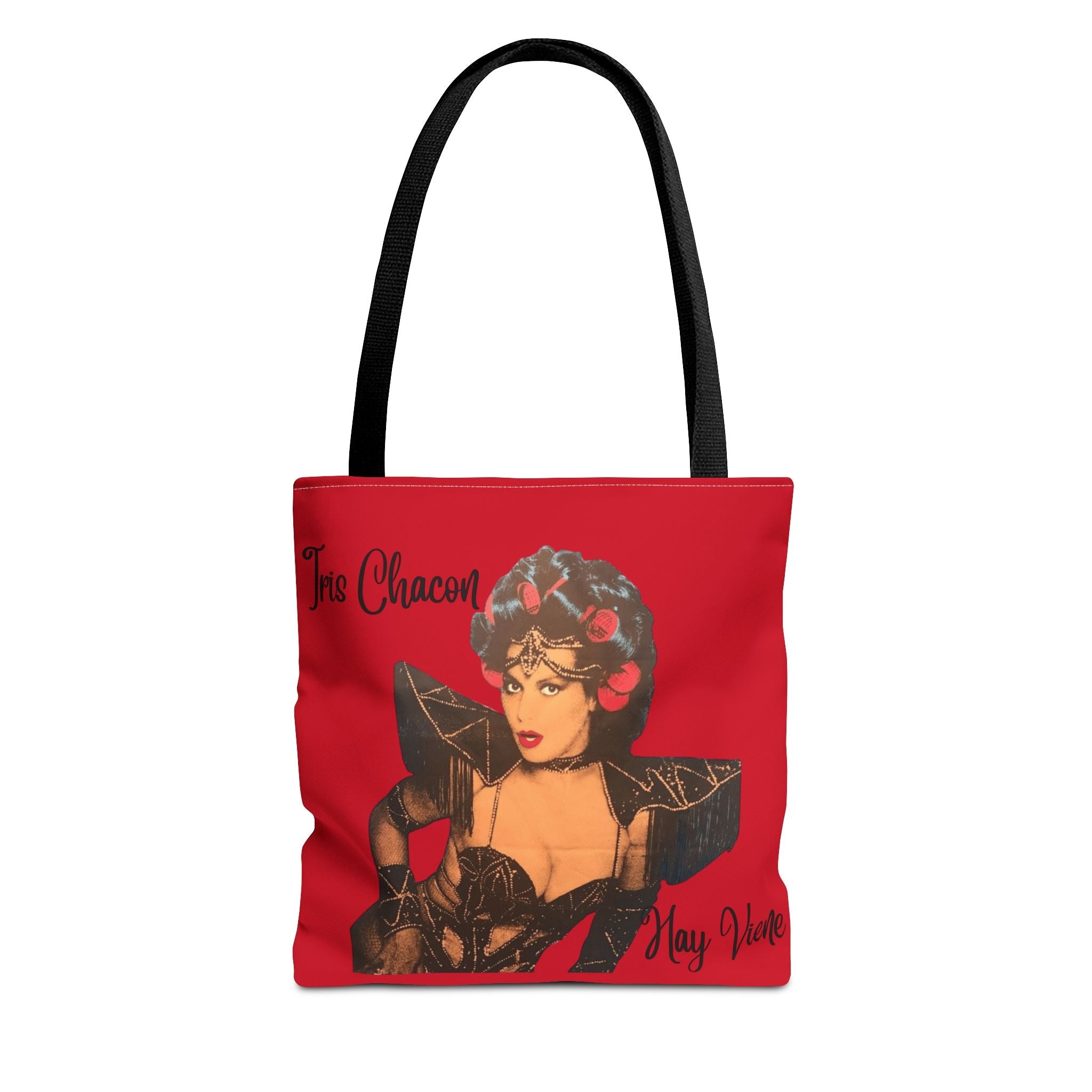 Iris Chacon Boricua Pride Bold Vintage - Inspired Tote Bag, Chic Fashion Accessory, Everyday Use, Gift for Her, Shopping, Travel, Artsy Style - Metamorphosis Creations