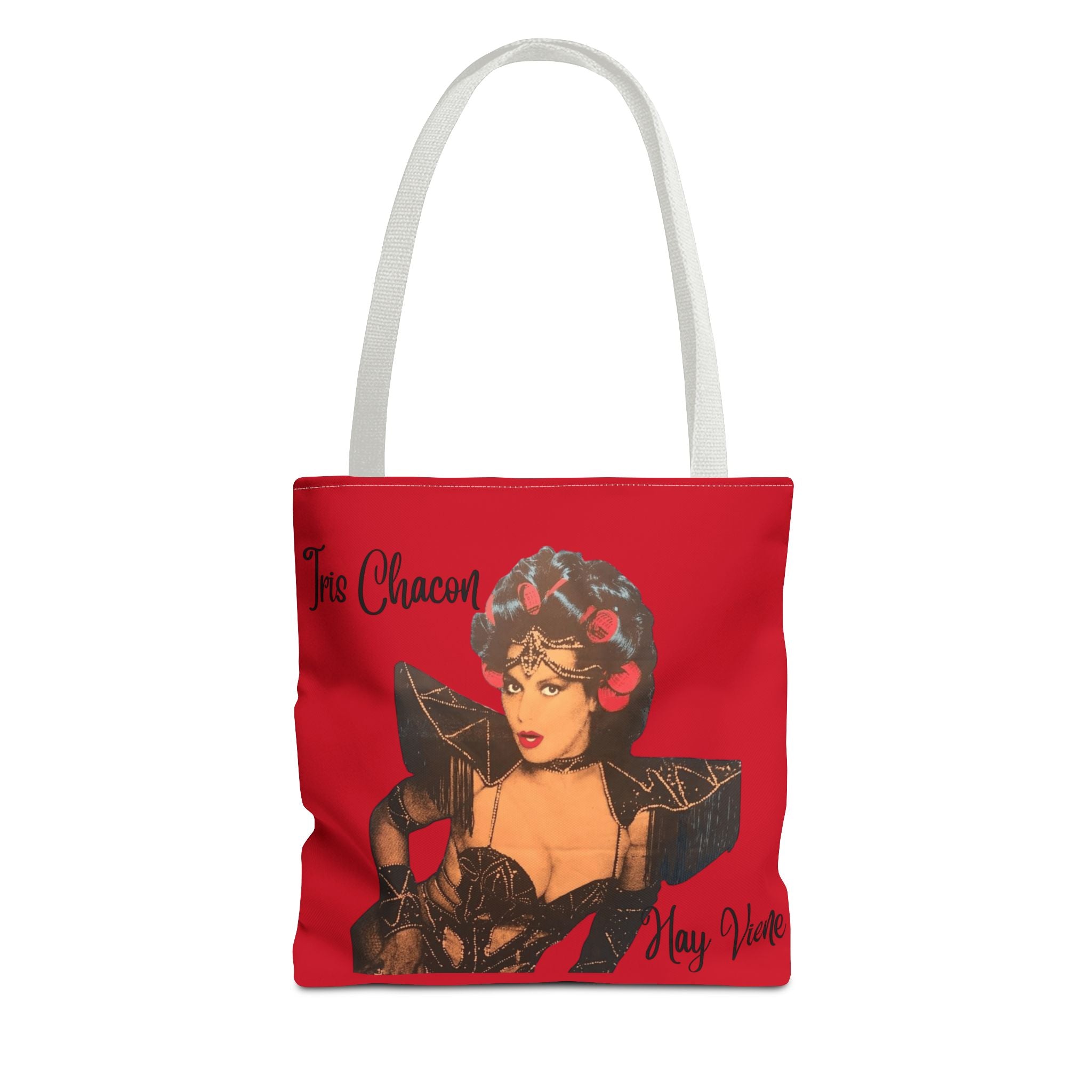 Iris Chacon Boricua Pride Bold Vintage - Inspired Tote Bag, Chic Fashion Accessory, Everyday Use, Gift for Her, Shopping, Travel, Artsy Style - Metamorphosis Creations