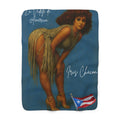 Iris Chacón Iconic Tribute Blanket – Puerto Rican Queen of the Stage - Metamorphosis Creations