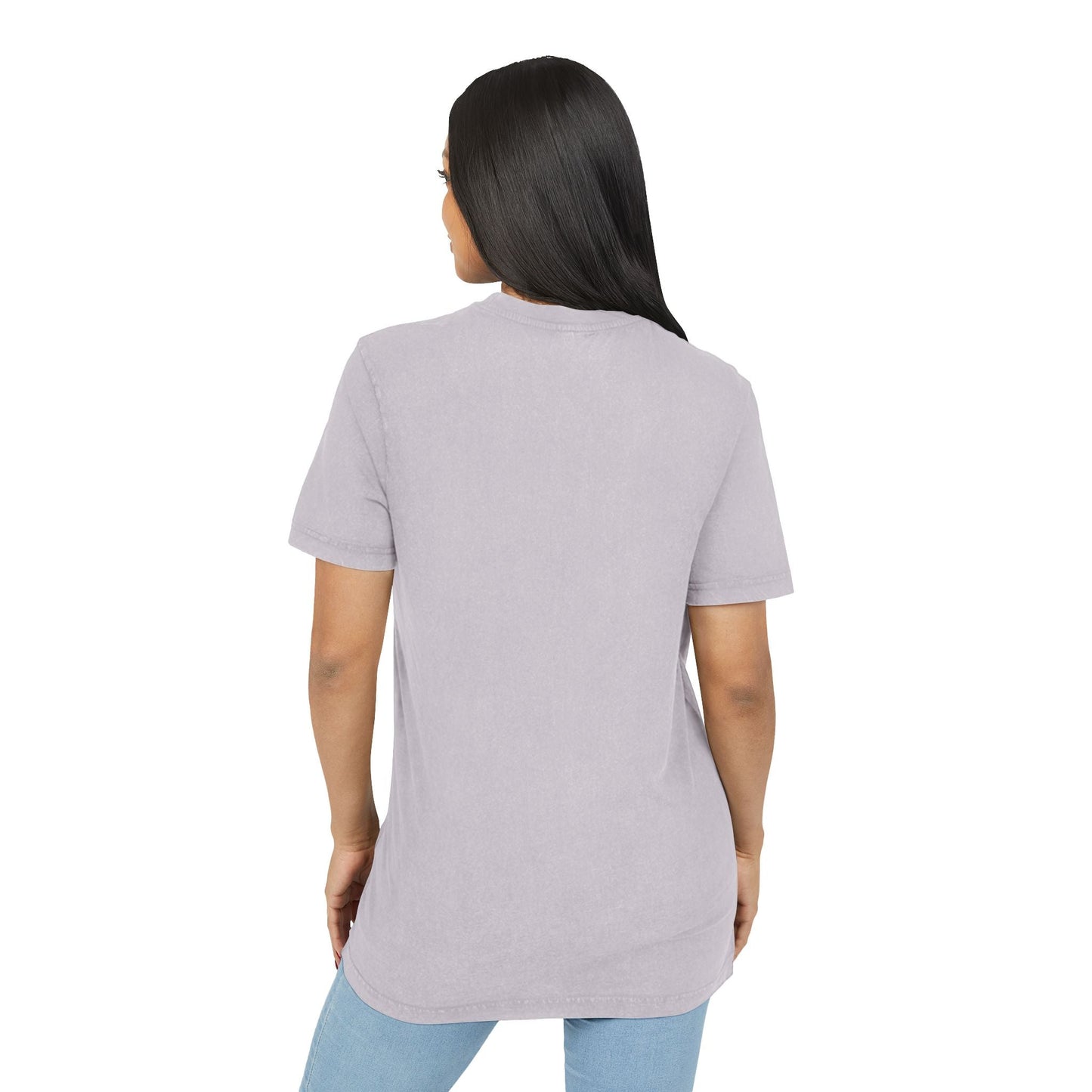 Iris Chacon Orgullo Boricua Chic Acid Washed Tee featuring Balcony Art, Stylish Casual T-Shirt, Graphic Tee for Art Lovers, Cozy Summer Top, - Metamorphosis Creations
