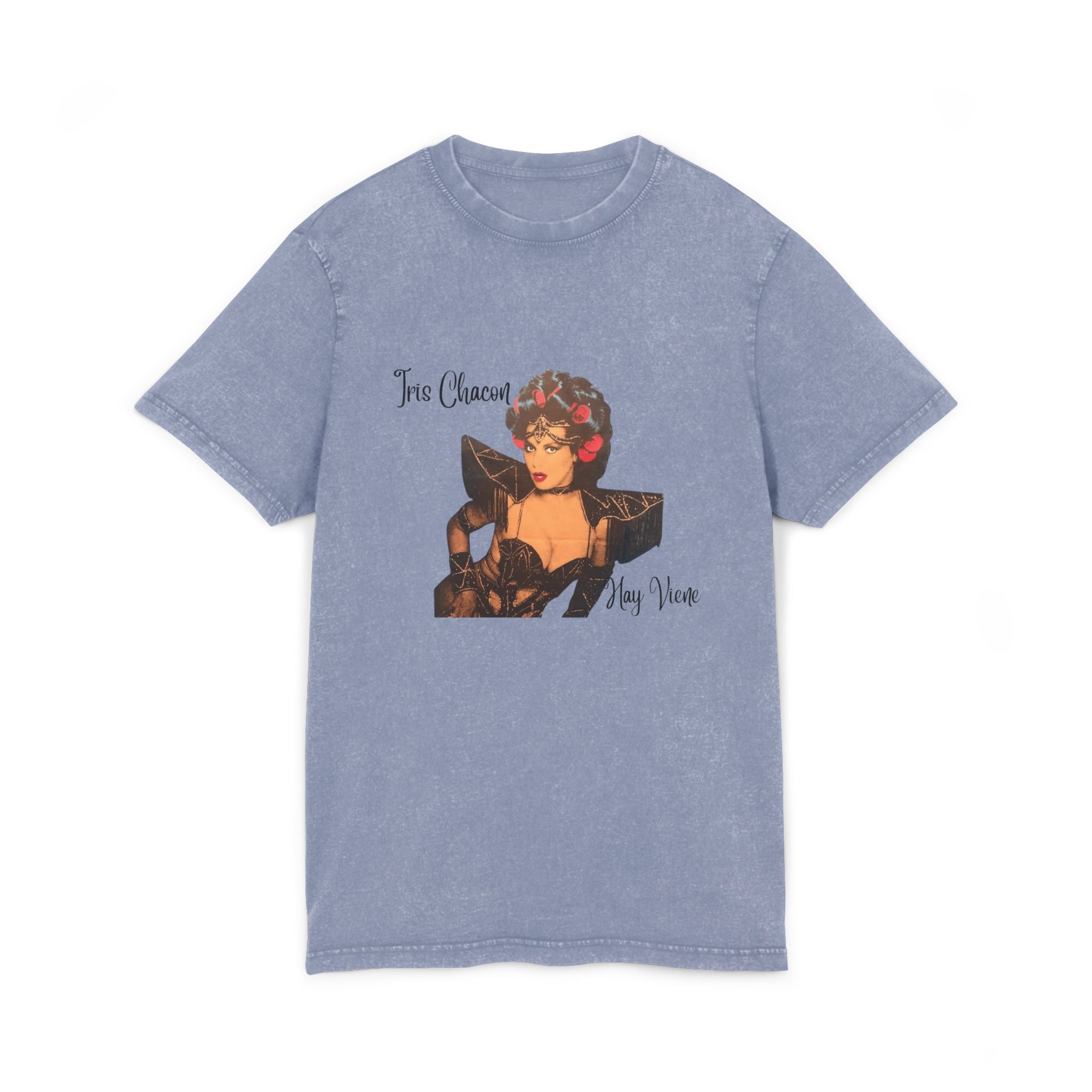 Iris Chacon Orgullo Boricua Vintage - Inspired Acid Washed Tee with Bold Graphic Design - Perfect for Casual Outings, Gift for Art Lovers, - Metamorphosis Creations
