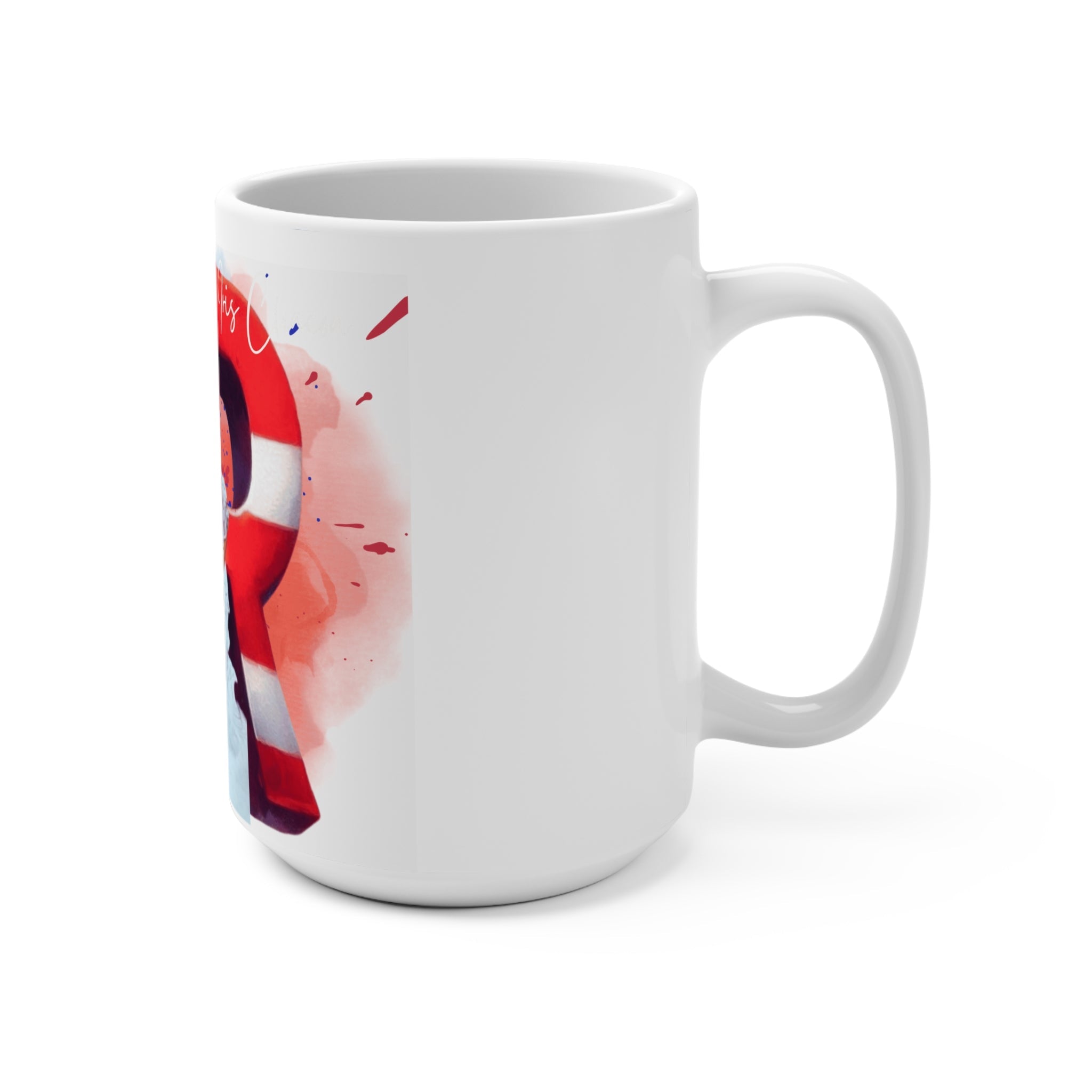 Iris Chacon Puerto Rico Pride Mug, 15oz Coffee Cup, Hispanic Heritage Gift, Latinx Celebration, Caribbean Culture Drinkware, Colorful Artwork - Metamorphosis Creations