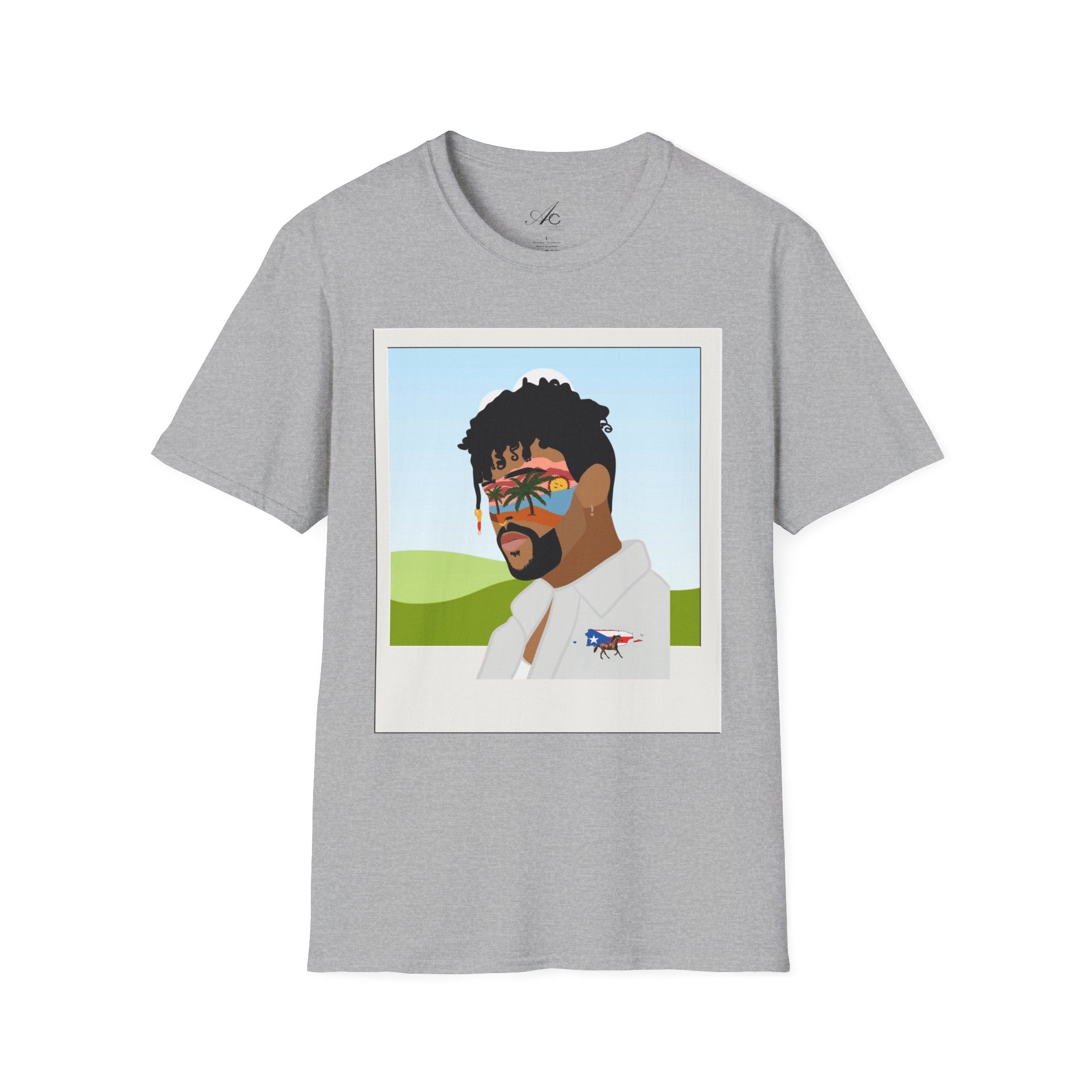 Island Roots Tee Cultural Statement Shirt Puerto Rican Festival ShirtTrendy Apparel for Music Lovers, Festivals, Graphic Tee - Metamorphosis Creations