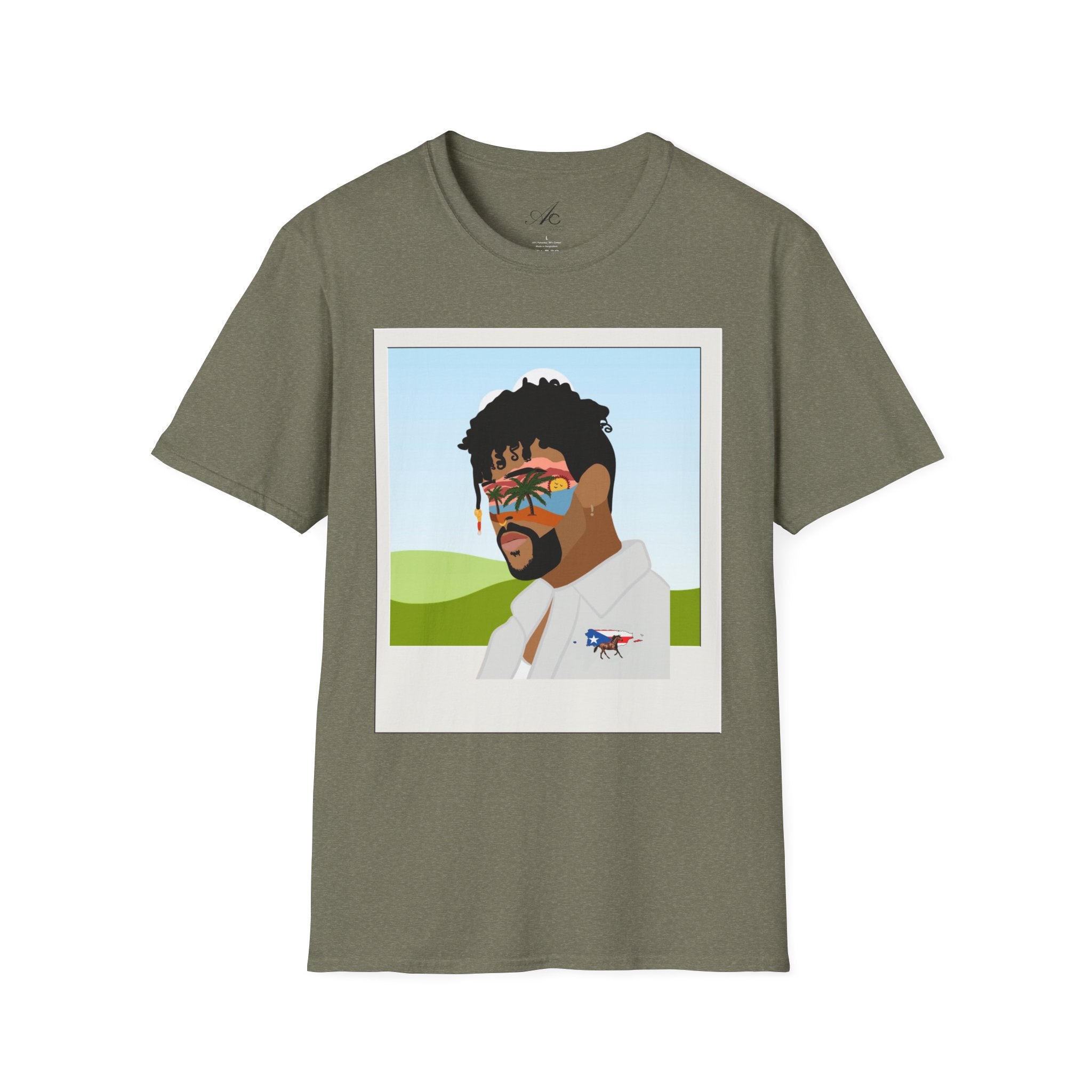 Island Roots Tee Cultural Statement Shirt Puerto Rican Festival ShirtTrendy Apparel for Music Lovers, Festivals, Graphic Tee - Metamorphosis Creations