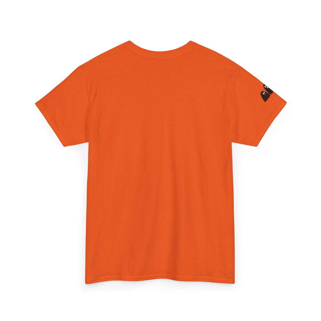 Just Here for the Boos Halloween Tee, Funny Ghost Shirt, Unisex Cotton T-Shirt, Spooky Party Apparel, Halloween Costume Top - Metamorphosis Creations