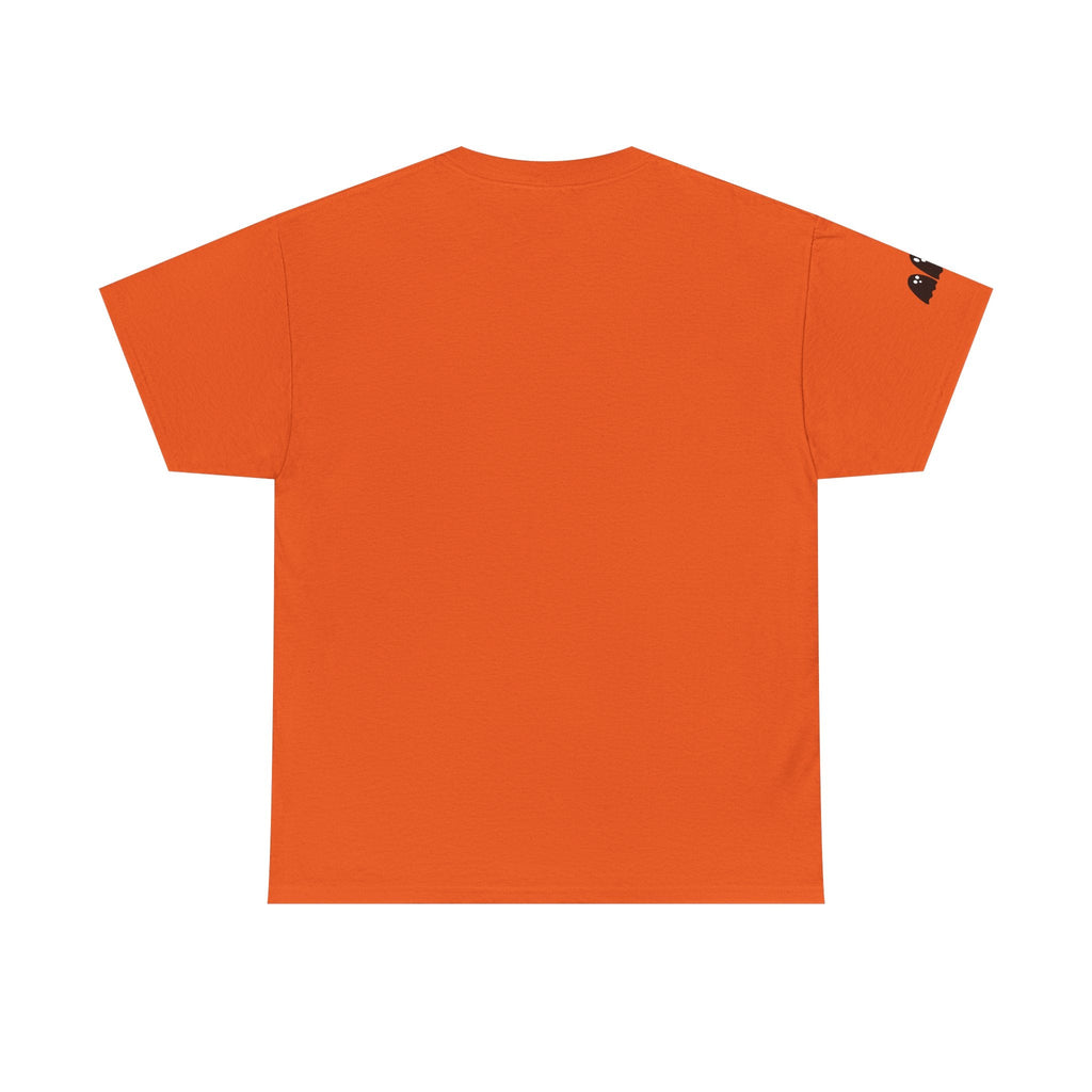 Just Here for the Boos Halloween Tee, Funny Ghost Shirt, Unisex Cotton T-Shirt, Spooky Party Apparel, Halloween Costume Top - Metamorphosis Creations