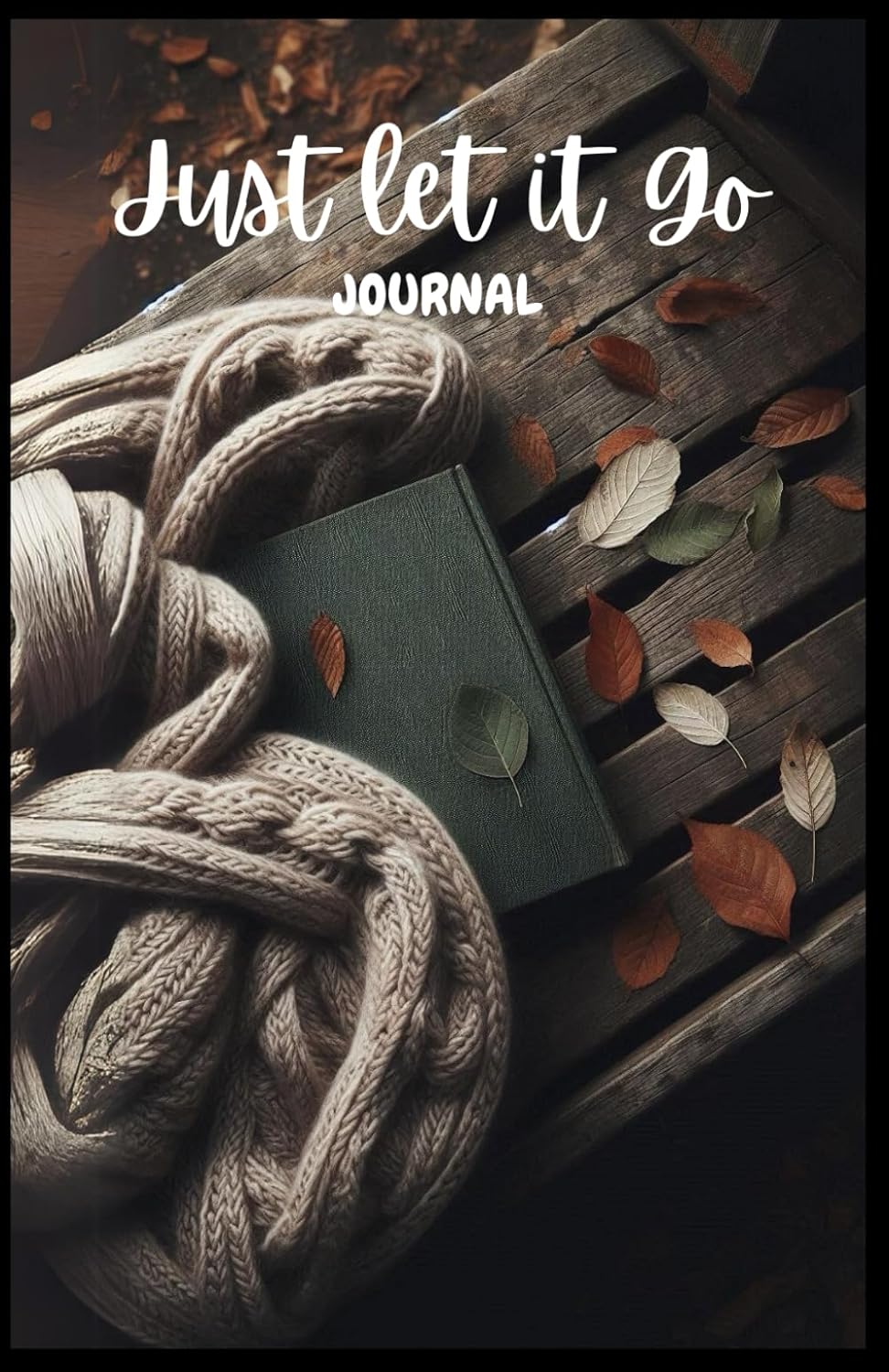 Just Let It Go" healing journal cover with peaceful design

Open journal with prompts and blank pages for reflection

Woman writing in emotional healing journal with candles nearby

Self-care flat lay with journal, sage, and crystals

Soft pastel cover featuring calming imagery and title

Journal next to herbal tea, cozy blanket, and pen

Guided prompts page with soothing affirmations

Gift-ready healing journal for friends going through tough times
