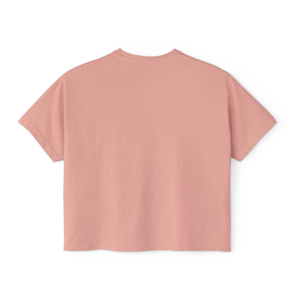 Let your outfit reflect your inner peace. Heartfelt Inspirational Women's Boxy Tee, Casual T-Shirt, Gift for Her, Empowering Top, Everyday Wear, Self - Love Vibes - Metamorphosis Creations