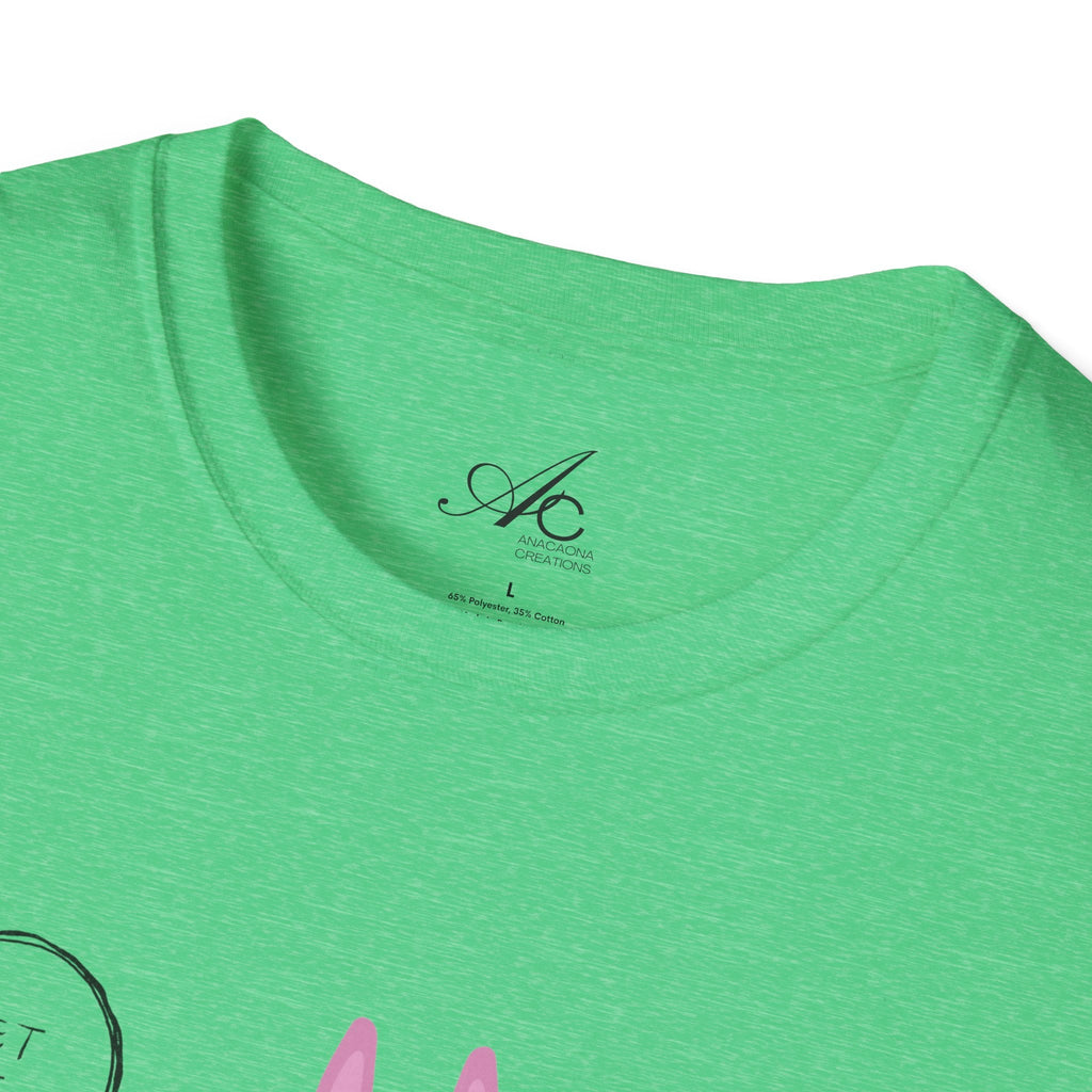 ✨ Let your outfit reflect your inner peace. Meditating Bunny T-Shirt, Softstyle Tee for Relaxation, Chill Vibes Apparel, Perfect Gift for Yoga Lovers, Cute Animal Graphic Tee - Metamorphosis Creations