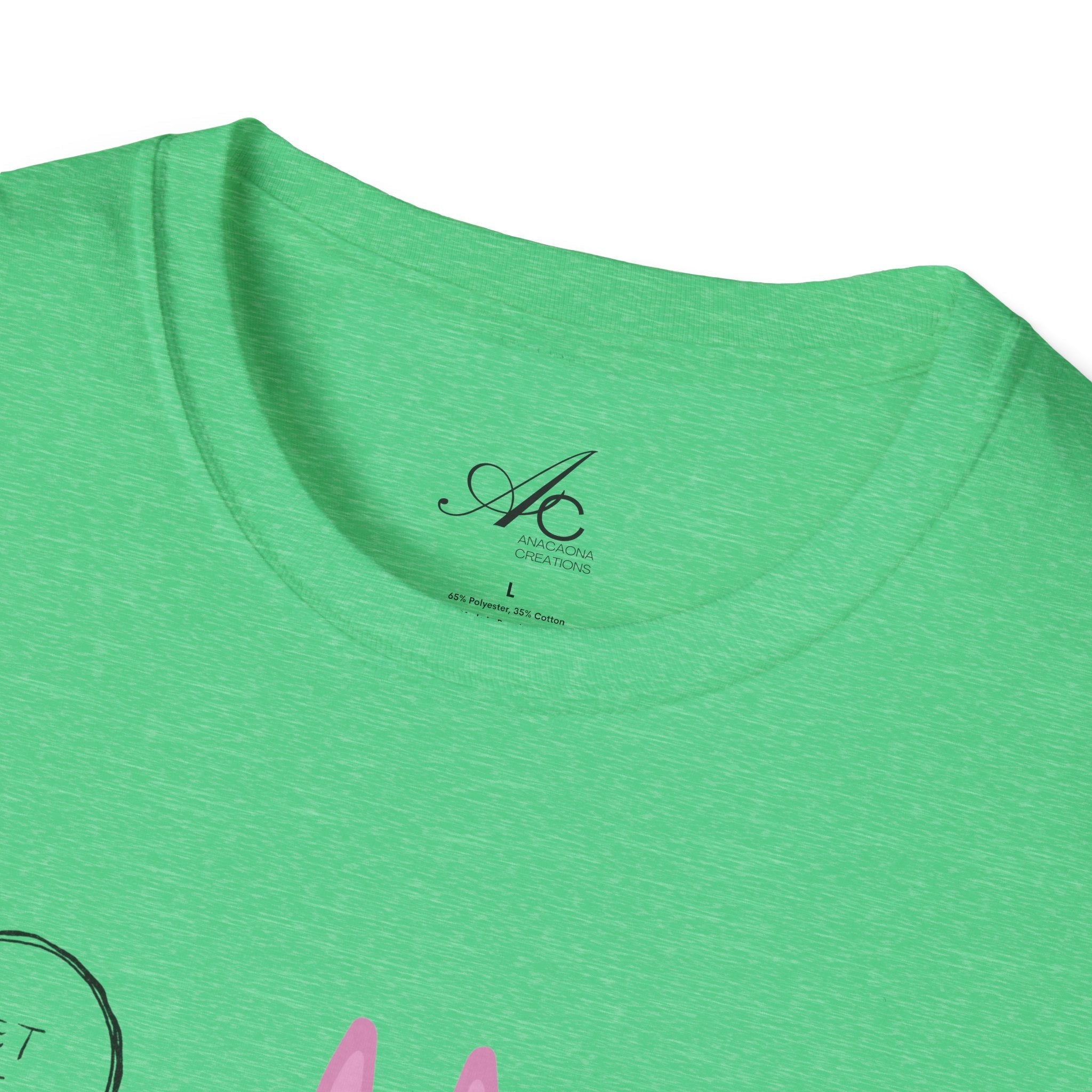 ✨ Let your outfit reflect your inner peace. Meditating Bunny T-Shirt, Softstyle Tee for Relaxation, Chill Vibes Apparel, Perfect Gift for Yoga Lovers, Cute Animal Graphic Tee - Metamorphosis Creations