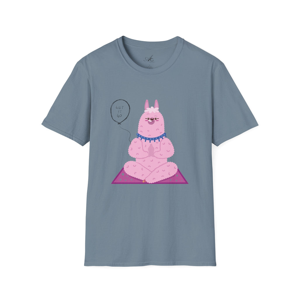 ✨ Let your outfit reflect your inner peace. Meditating Bunny T-Shirt, Softstyle Tee for Relaxation, Chill Vibes Apparel, Perfect Gift for Yoga Lovers, Cute Animal Graphic Tee - Metamorphosis Creations